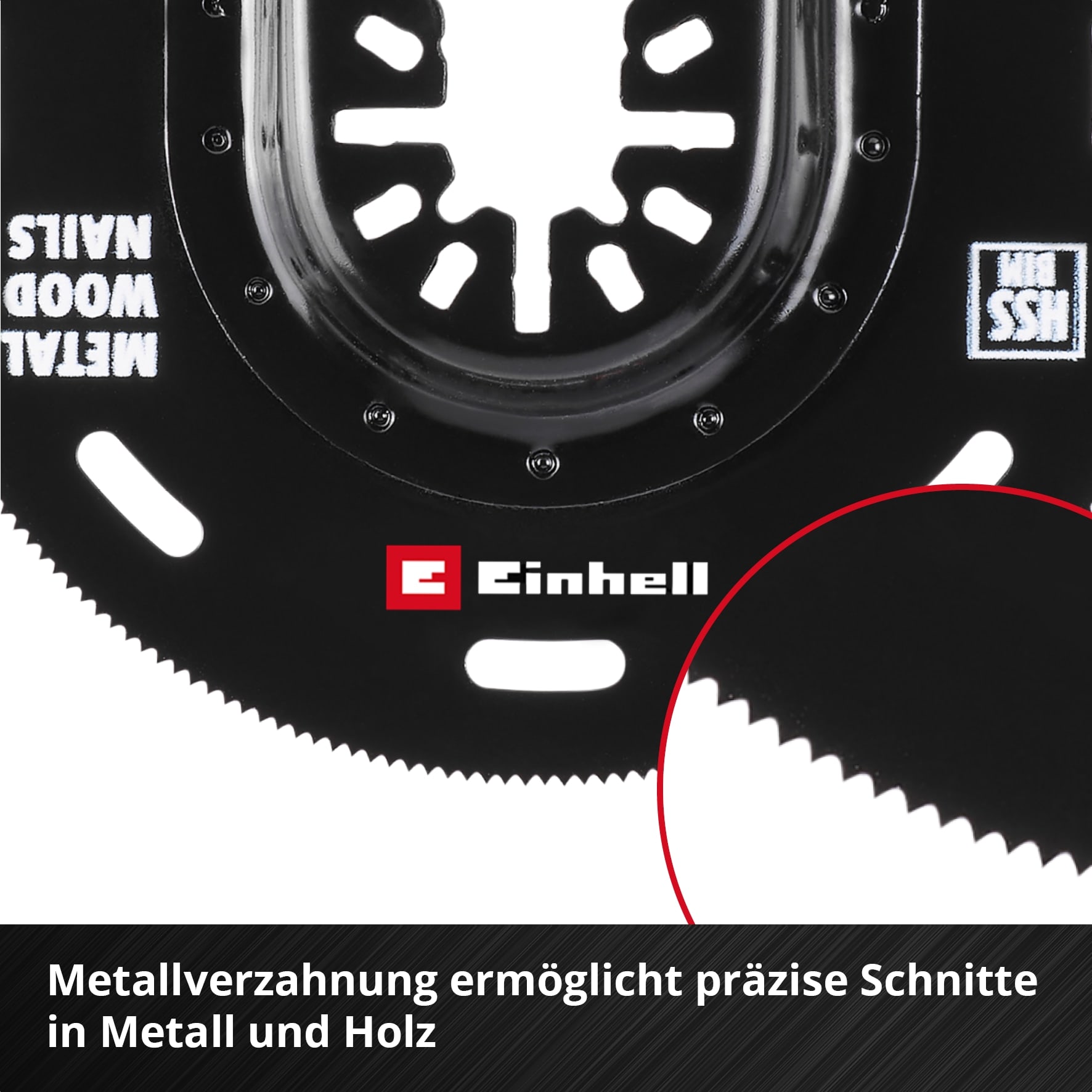 EINHELL Tauchsägeblatt, 708048, halbrund, Bi-Metall, 88 mm EINHELL Tauchsägeblatt, 708048, halbrund, Bi-Metall, 88 mm