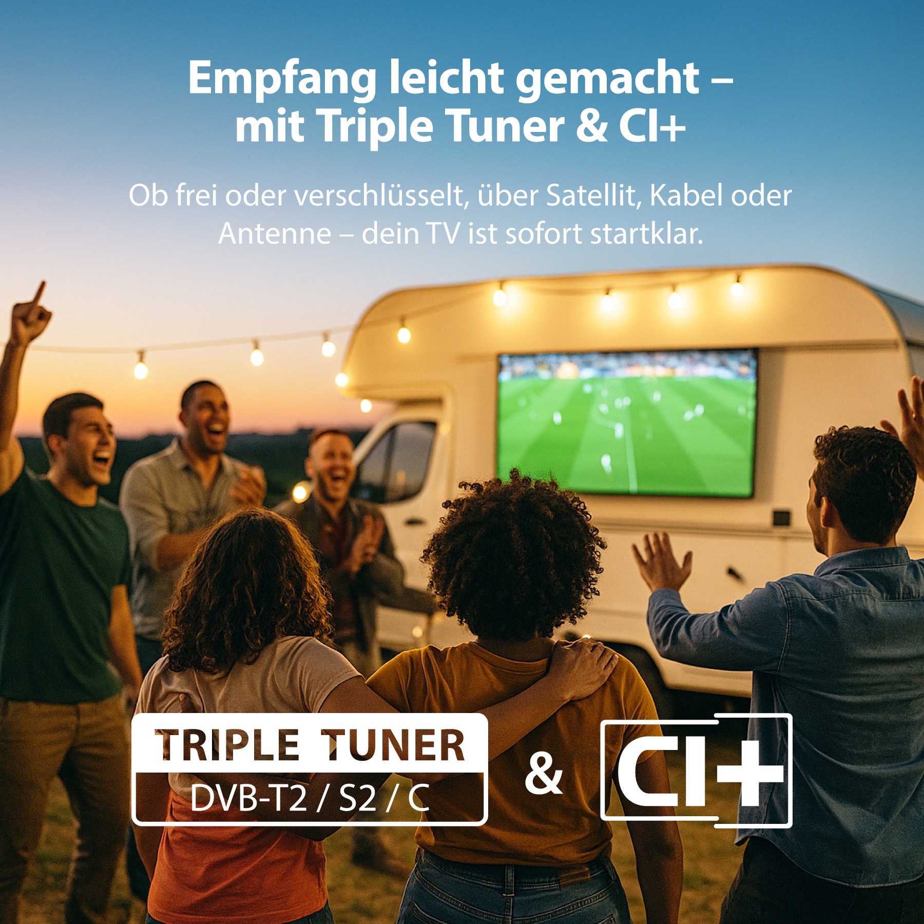 DYON Smart-TV 24VX-VHD, 24" (60cm), HD, 12 V Anschlusskabel DYON Smart-TV 24VX-VHD, 24" (60cm), HD, 12 V Anschlusskabel