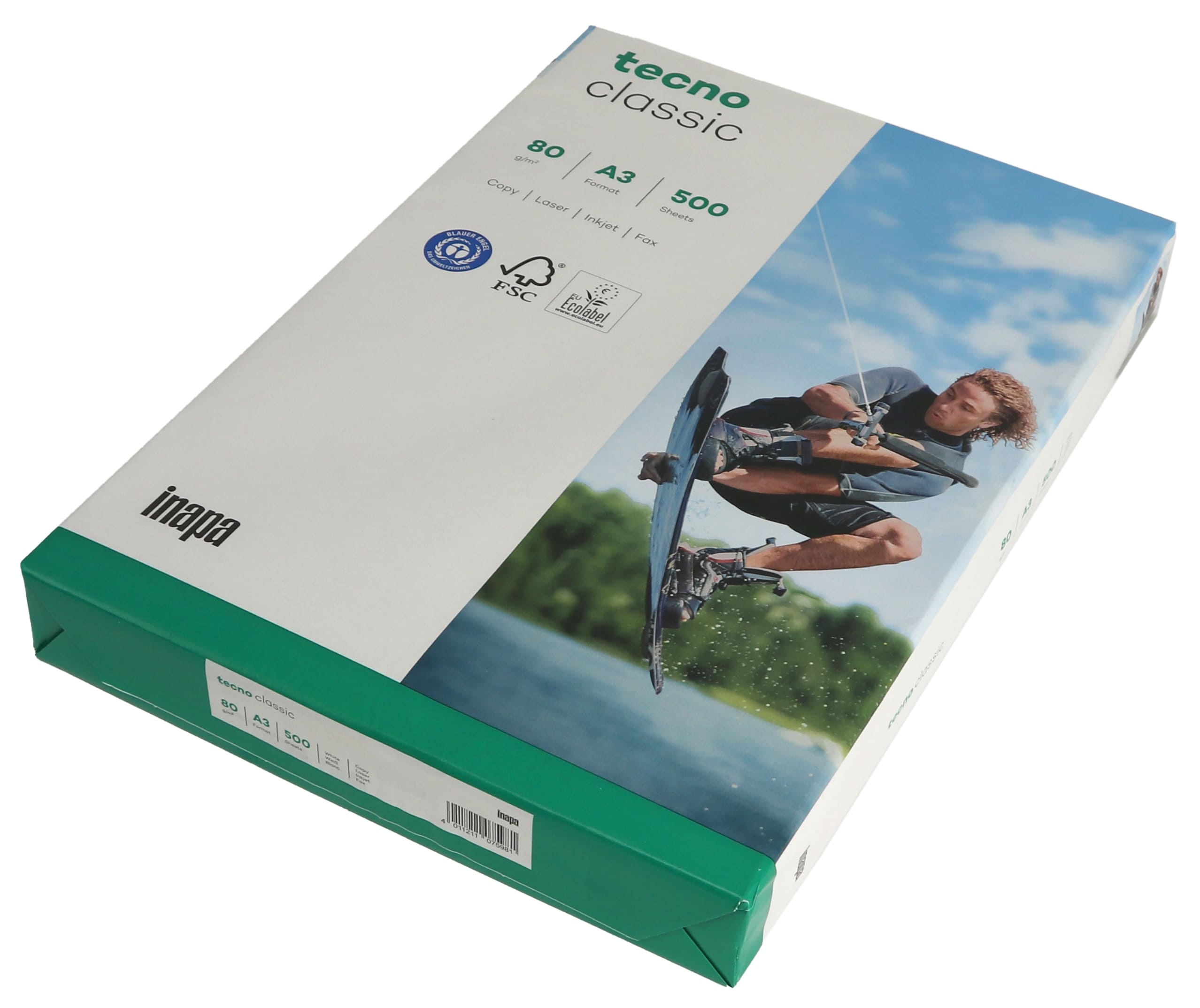 INAPA Kopierpapier, Tecno Classic, A3, 80 g/m², 500 Blatt