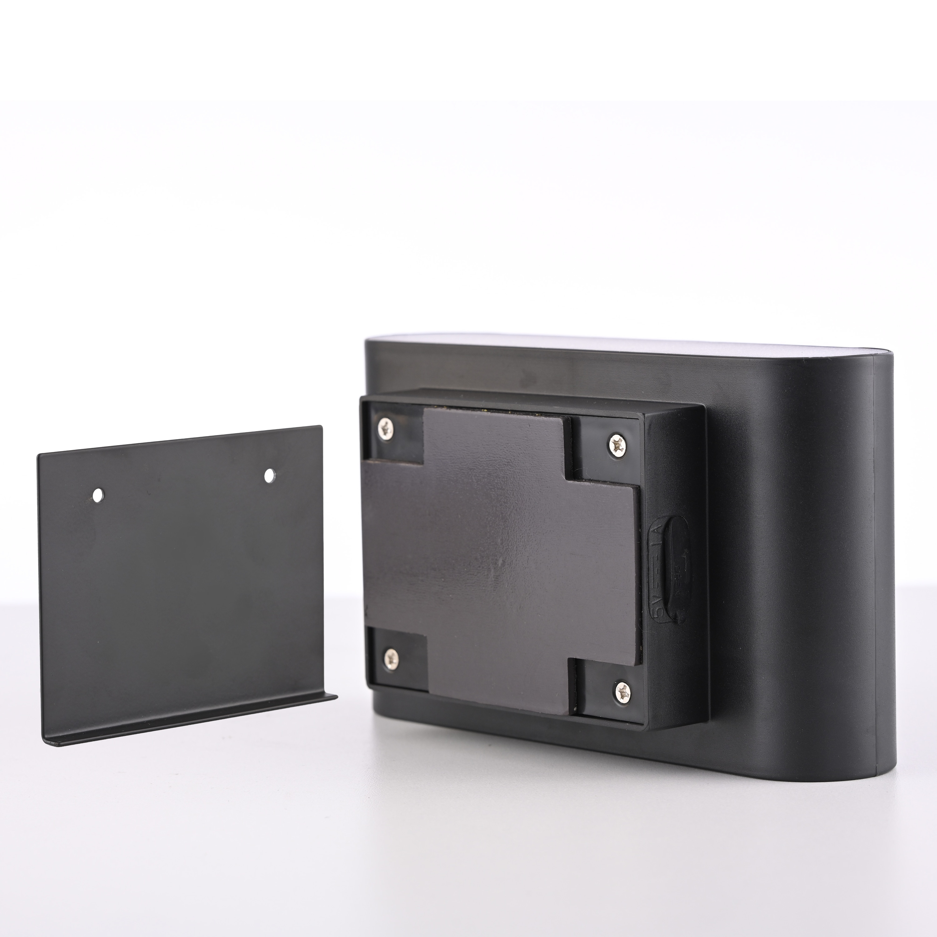 JUST LIGHT LED-Akku-Wandleuchte 19475-18, 3W, 3000K, 330lm, warmweiß, IP44, schwarz