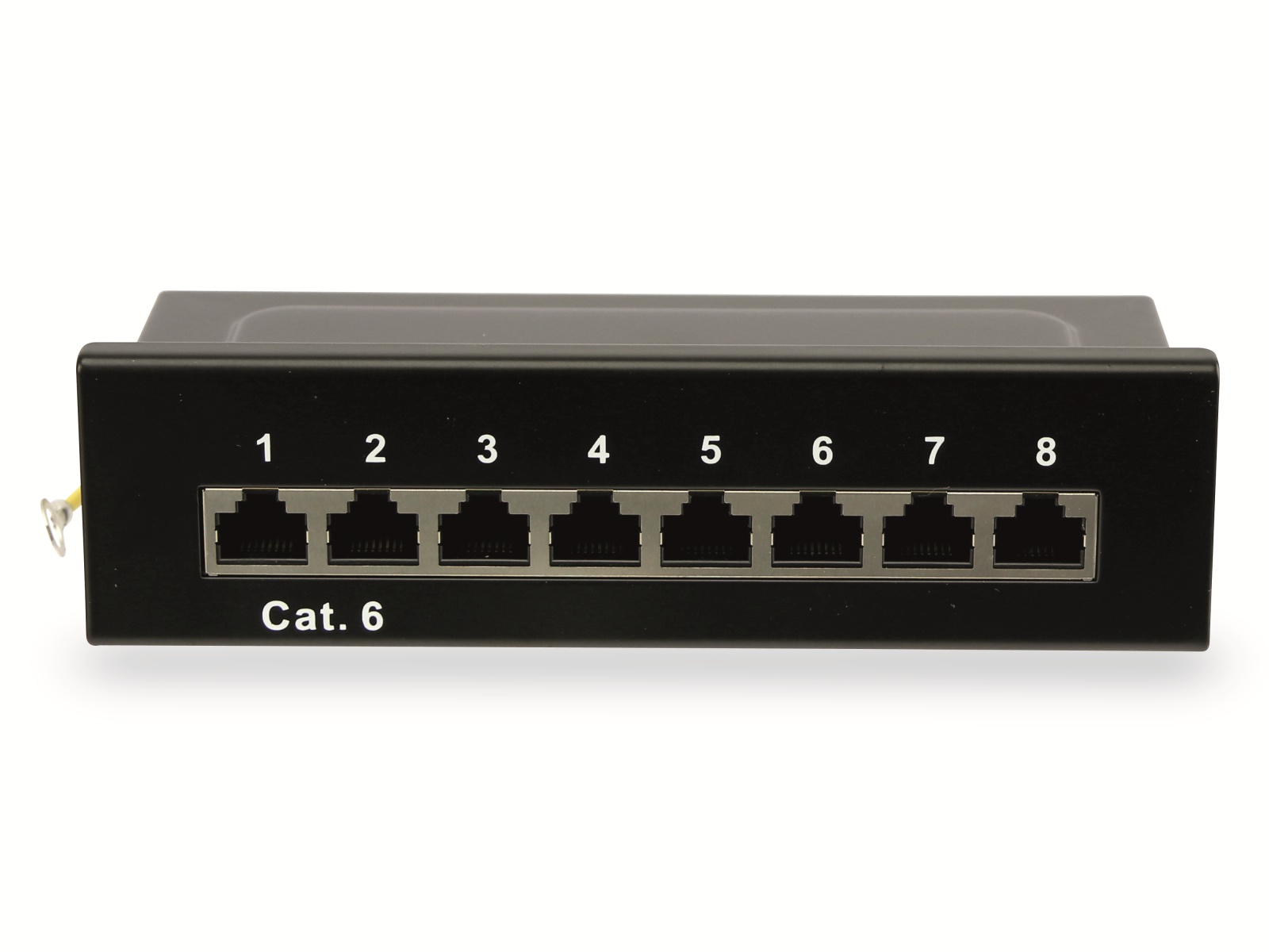RED4POWER CAT.6 Patchpanel R4-N108S, 8-fach, schwarz RED4POWER CAT.6 Patchpanel R4-N108S, 8-fach, schwarz