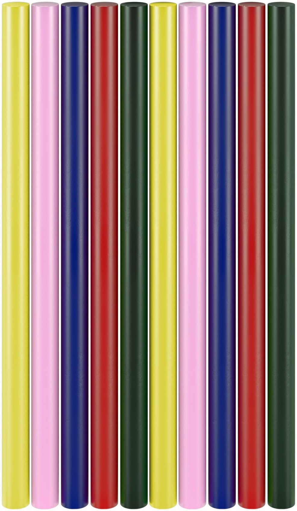 GOOBAY TOOLS Heißklebesticks, 77856, 11 mm, 5 Farben, 10 Stück