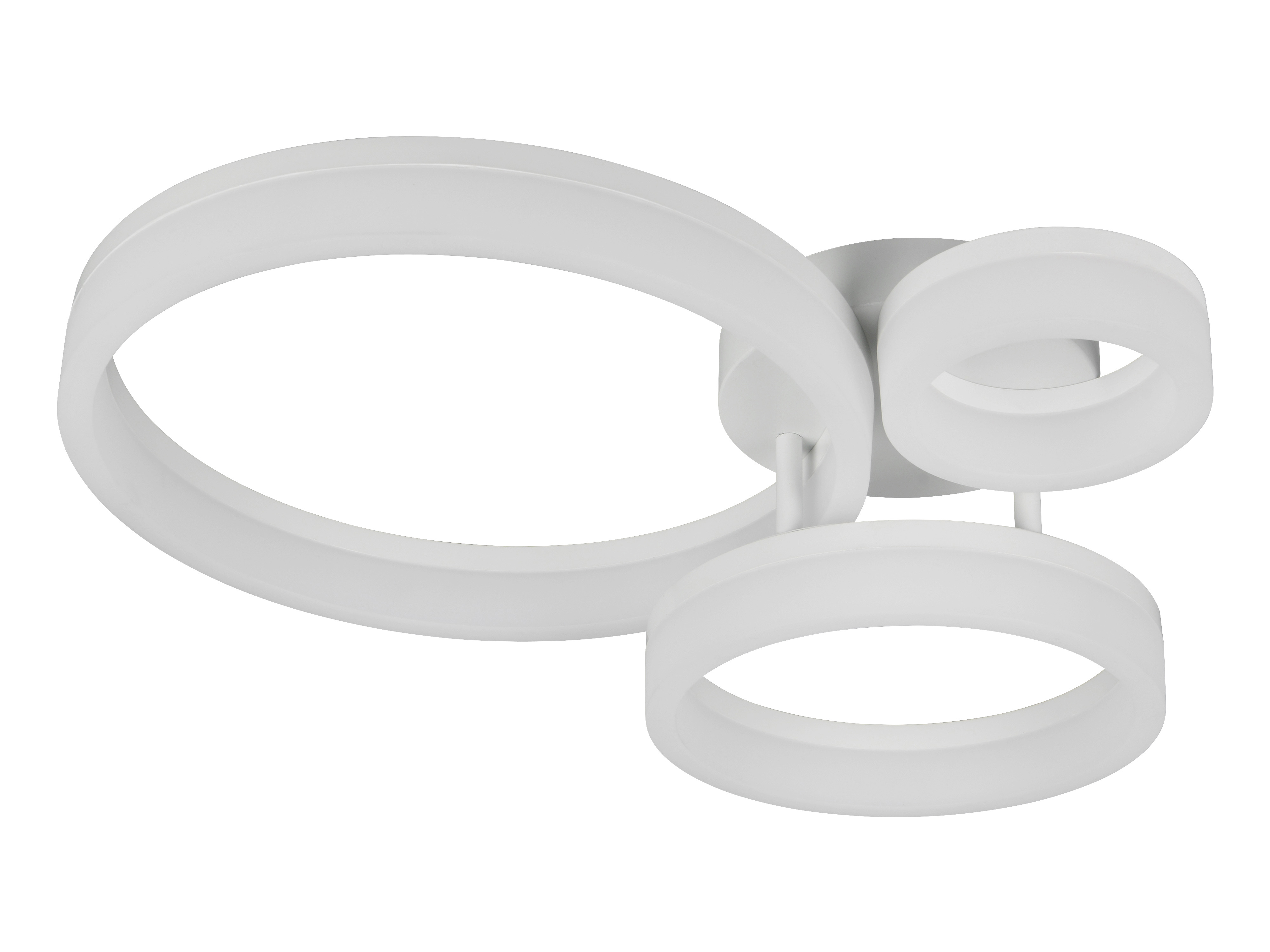 REALITY LED-Deckenleuchte Scope R63601331, 32W, 4000K, 4200lm, neutralweiß, IP20, weiß