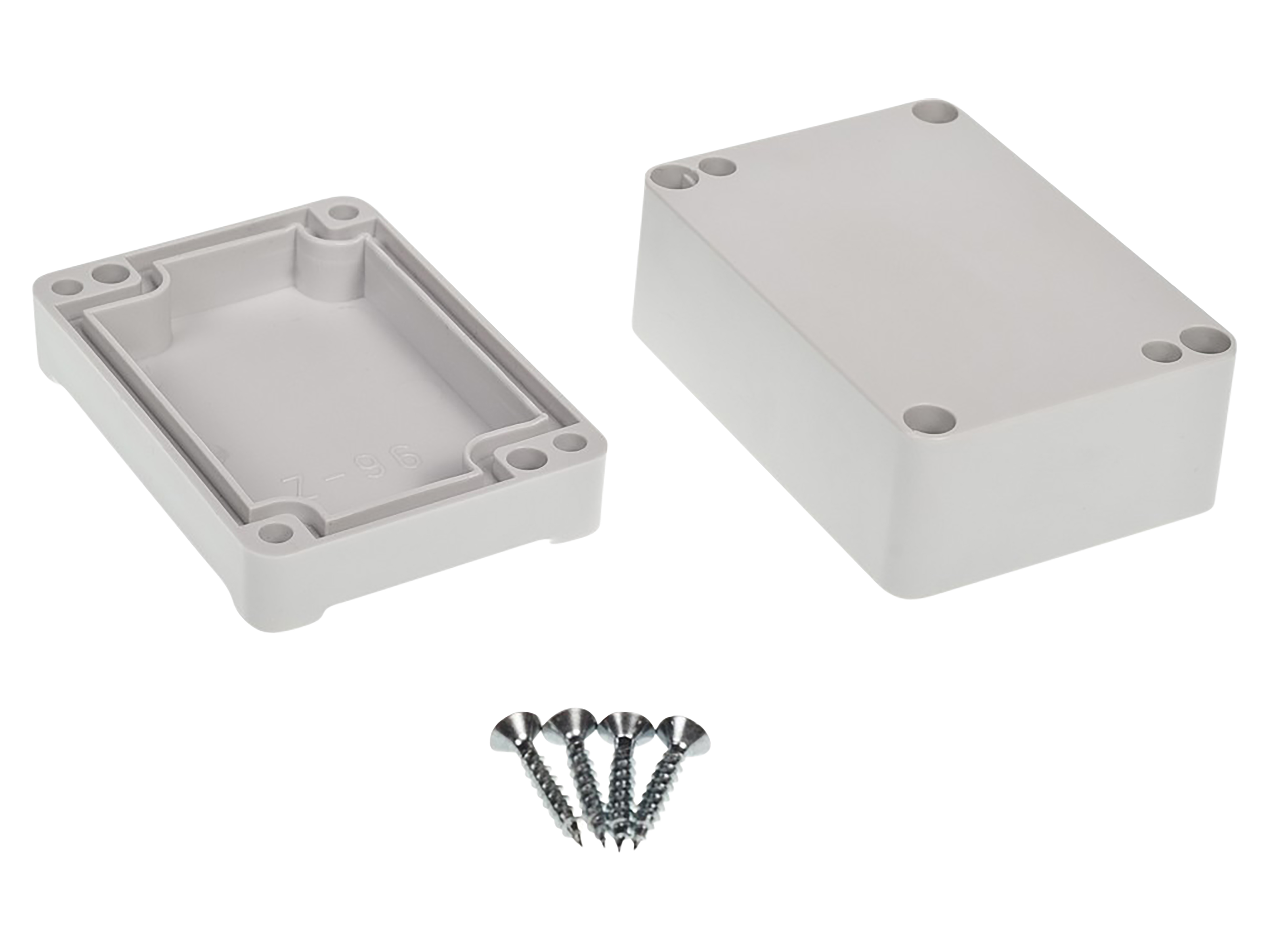 POLLIN ABS-Gehäuse 4U63070504017, 70x50x37 mm, IP65