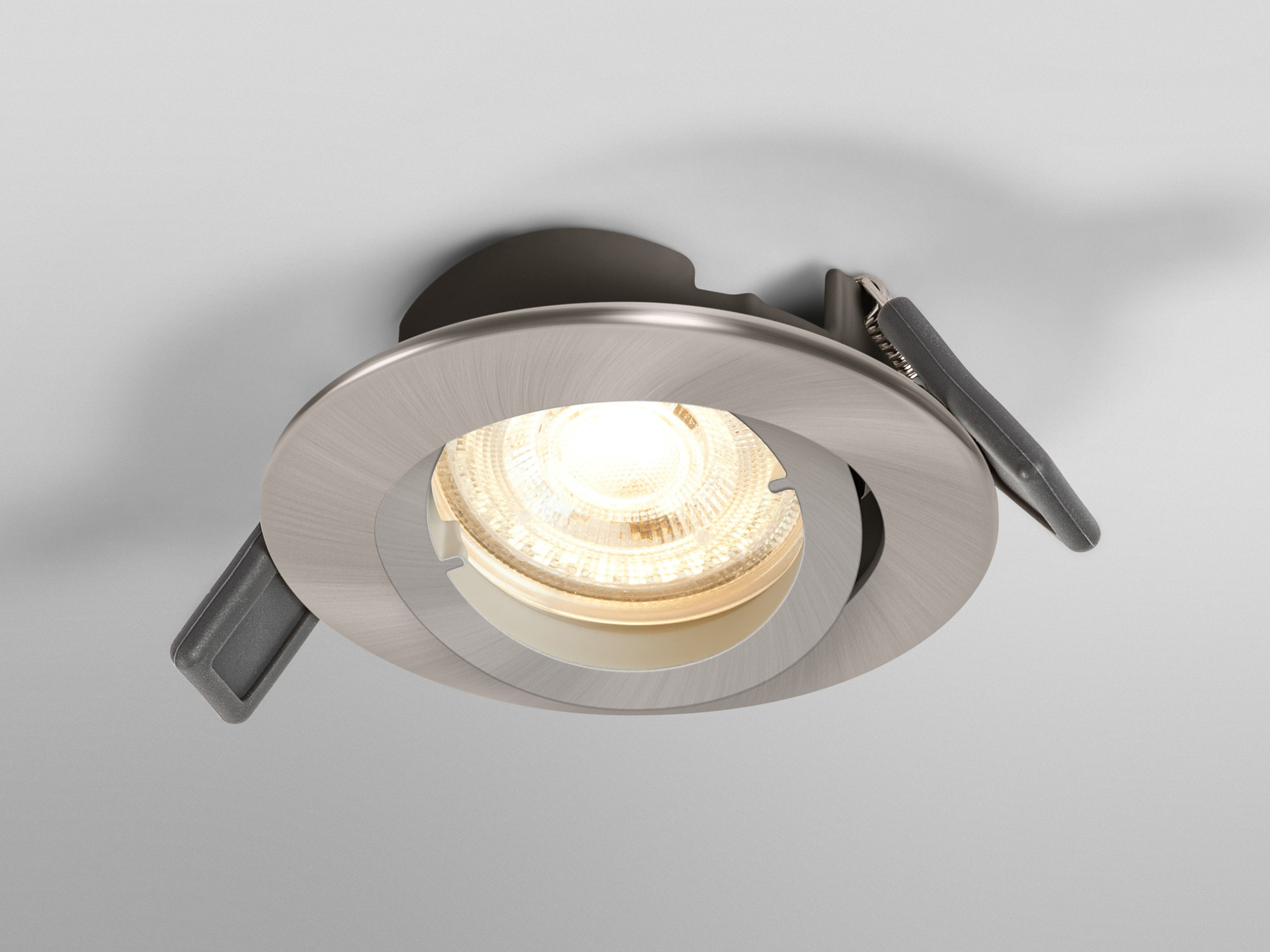 OSRAM Deckeneinbauleuchte, GU10, 4,3 W, 2700 K, IP20, mit Twistlock-System