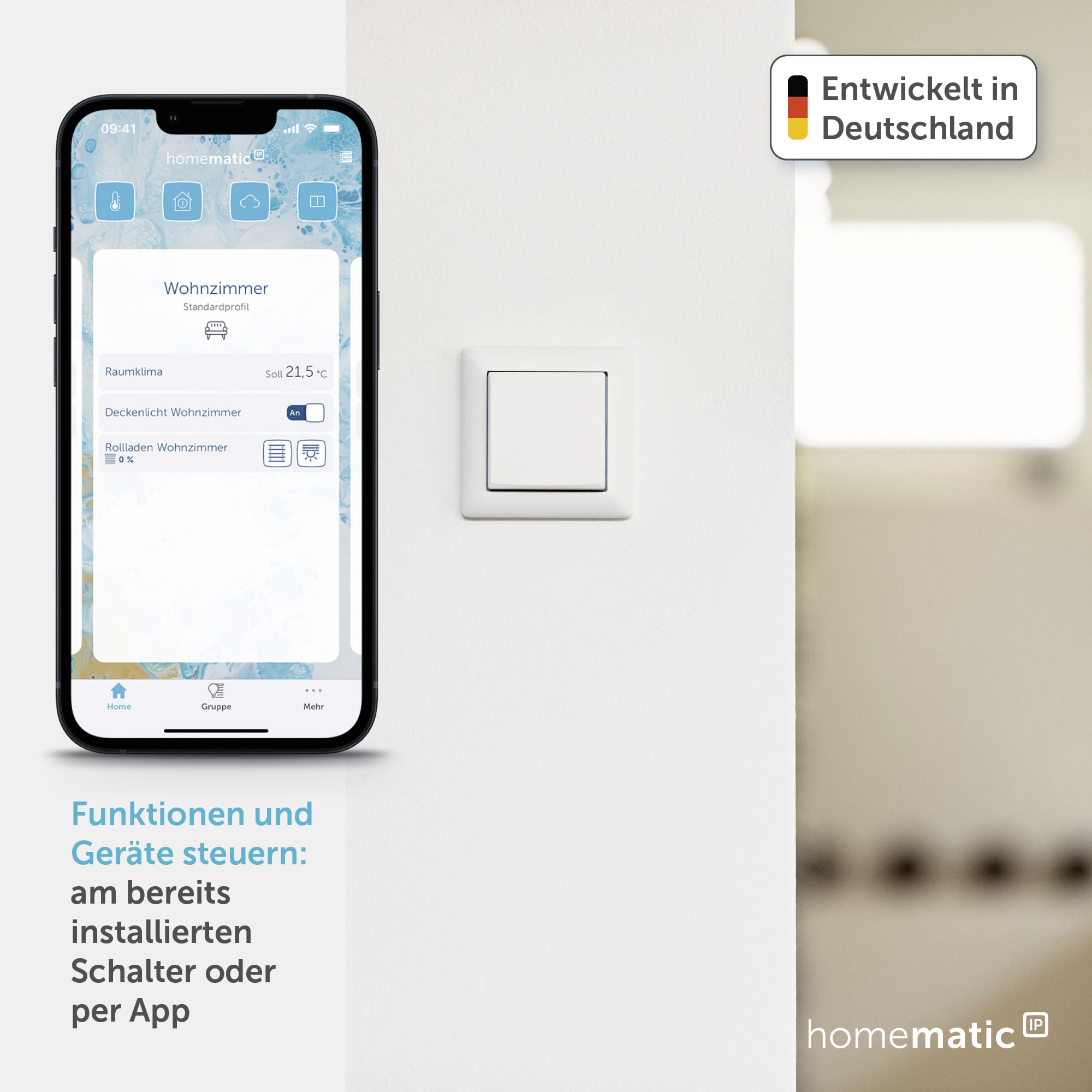 HOMEMATIC IP Smart Home 153501A0 Kontakt-Schnittstelle Unterputz, 6-fach HOMEMATIC IP Smart Home 153501A0 Kontakt-Schnittstelle Unterputz, 6-fach