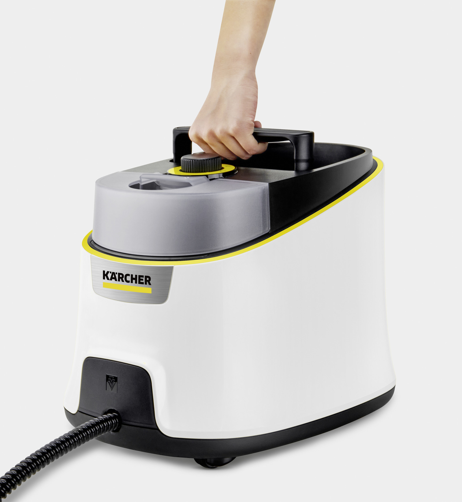 KÄRCHER Dampfreiniger SC 4 Deluxe EasyFix Premium, 2250 W, weiß / schwarz