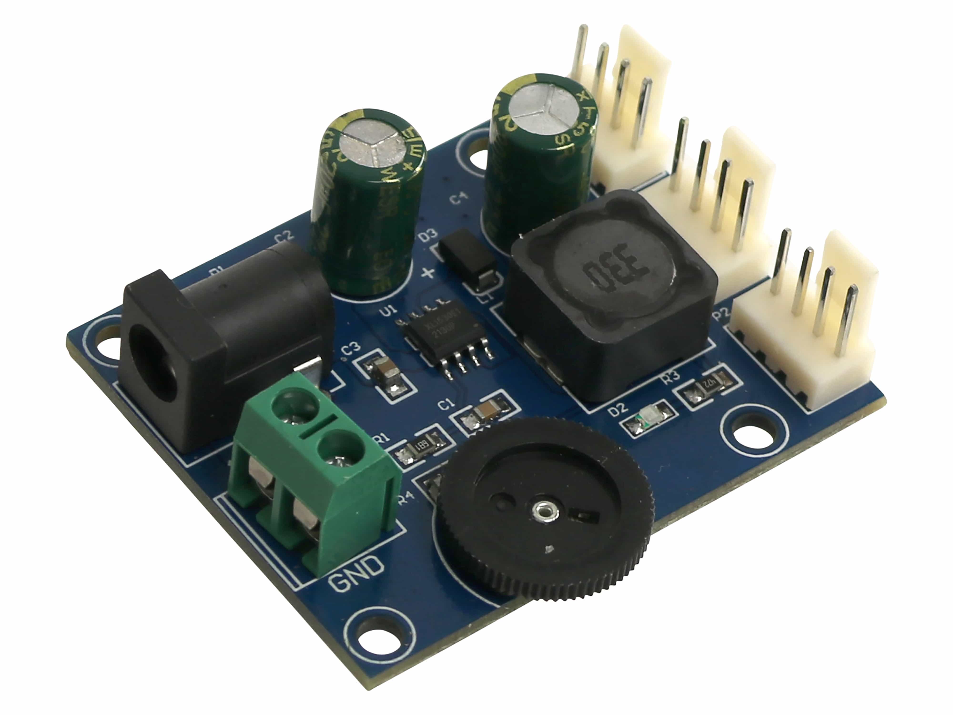 DAYPOWER Lüftersteuerungsmodul PCBUCK-FANX3, 12 V, 3-Wege