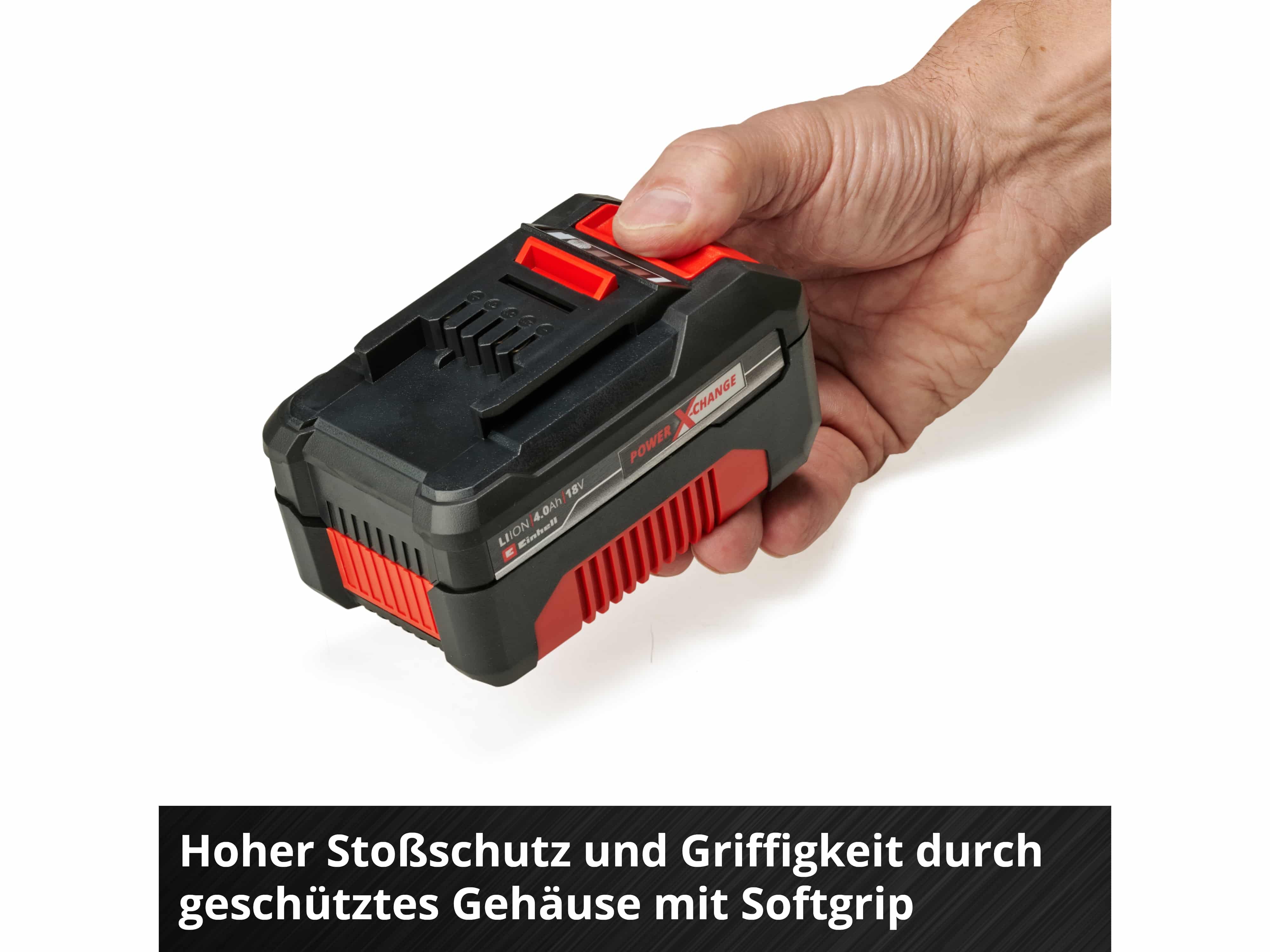 EINHELL PXC-Twincharger-Kit, 2x 4,0 Ah, 18 V, 4512112
