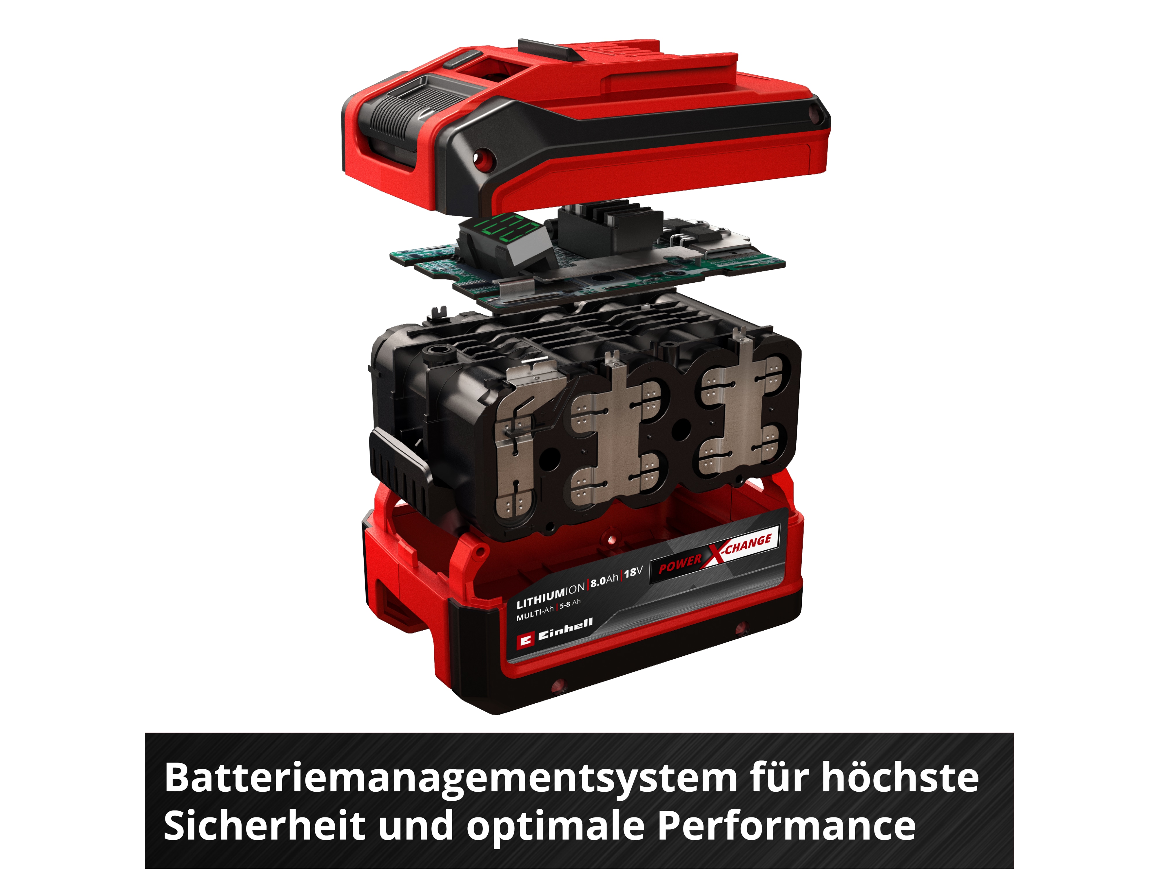 EINHELL Akku, 18 V 5...8 Ah, Multi Ah PXC Plus EINHELL Akku, 18 V 5...8 Ah, Multi Ah PXC Plus