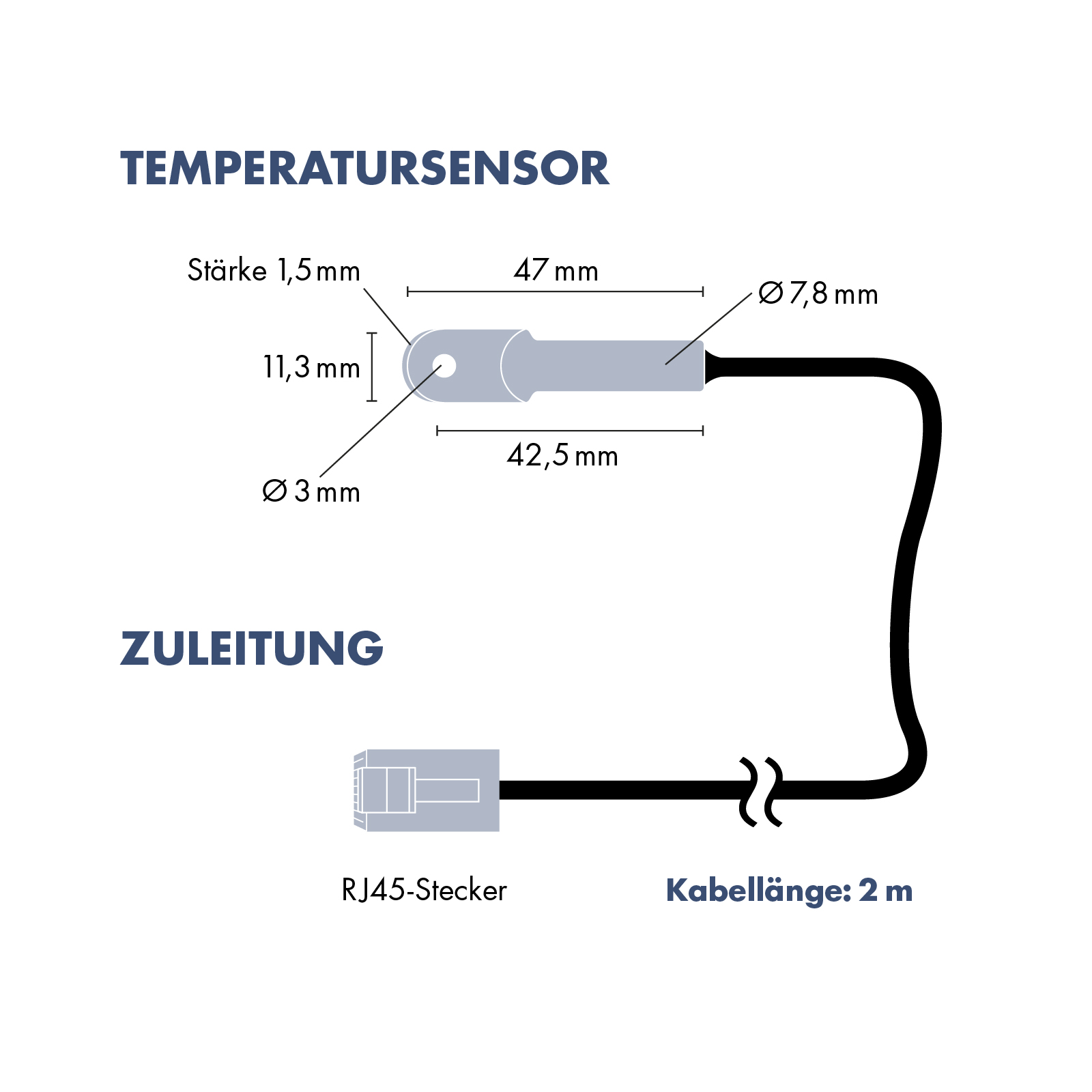 H-TRONIC Temperaturschalter TS125, Version 3