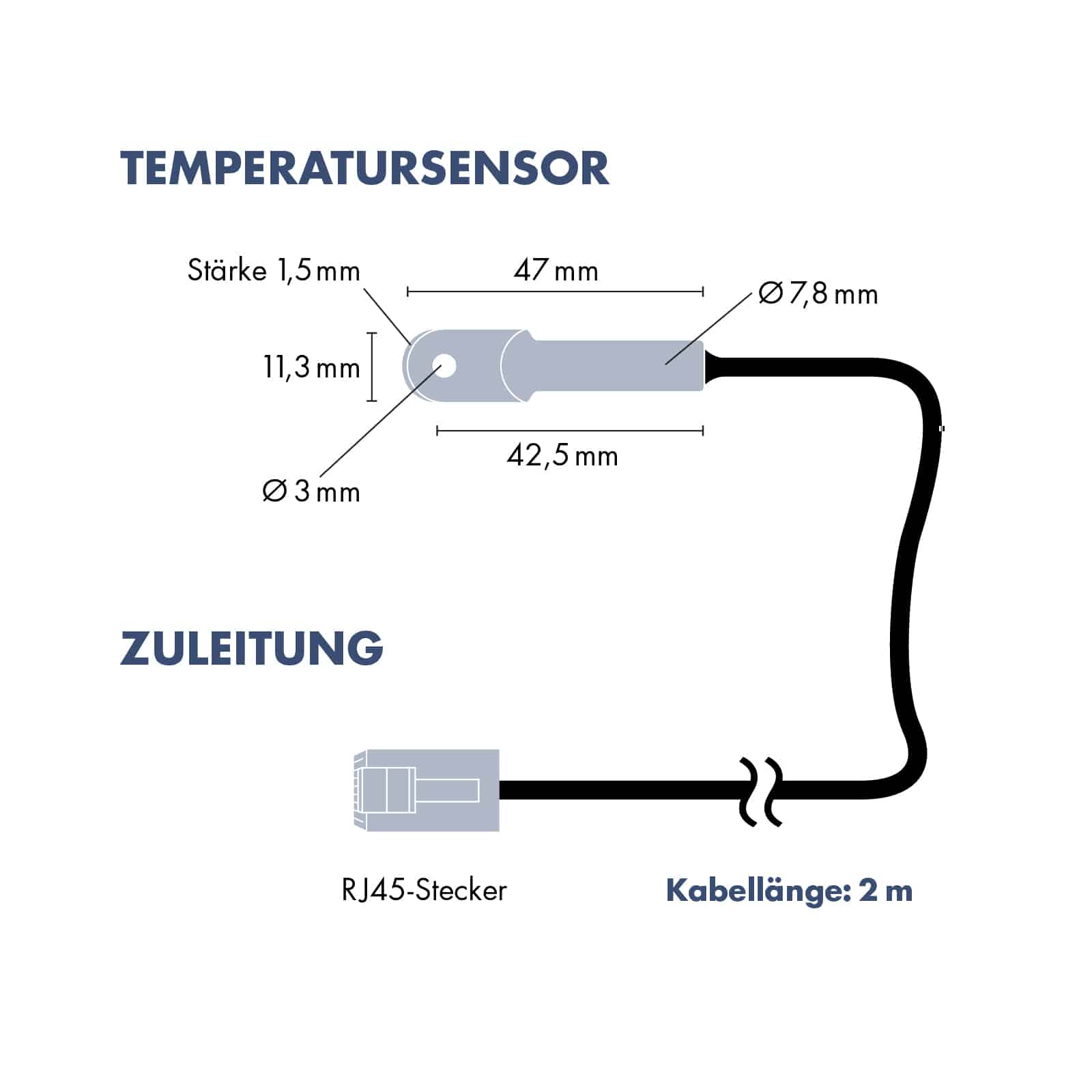 H-TRONIC Temperaturschalter TS125, Version 3 H-TRONIC Temperaturschalter TS125, Version 3