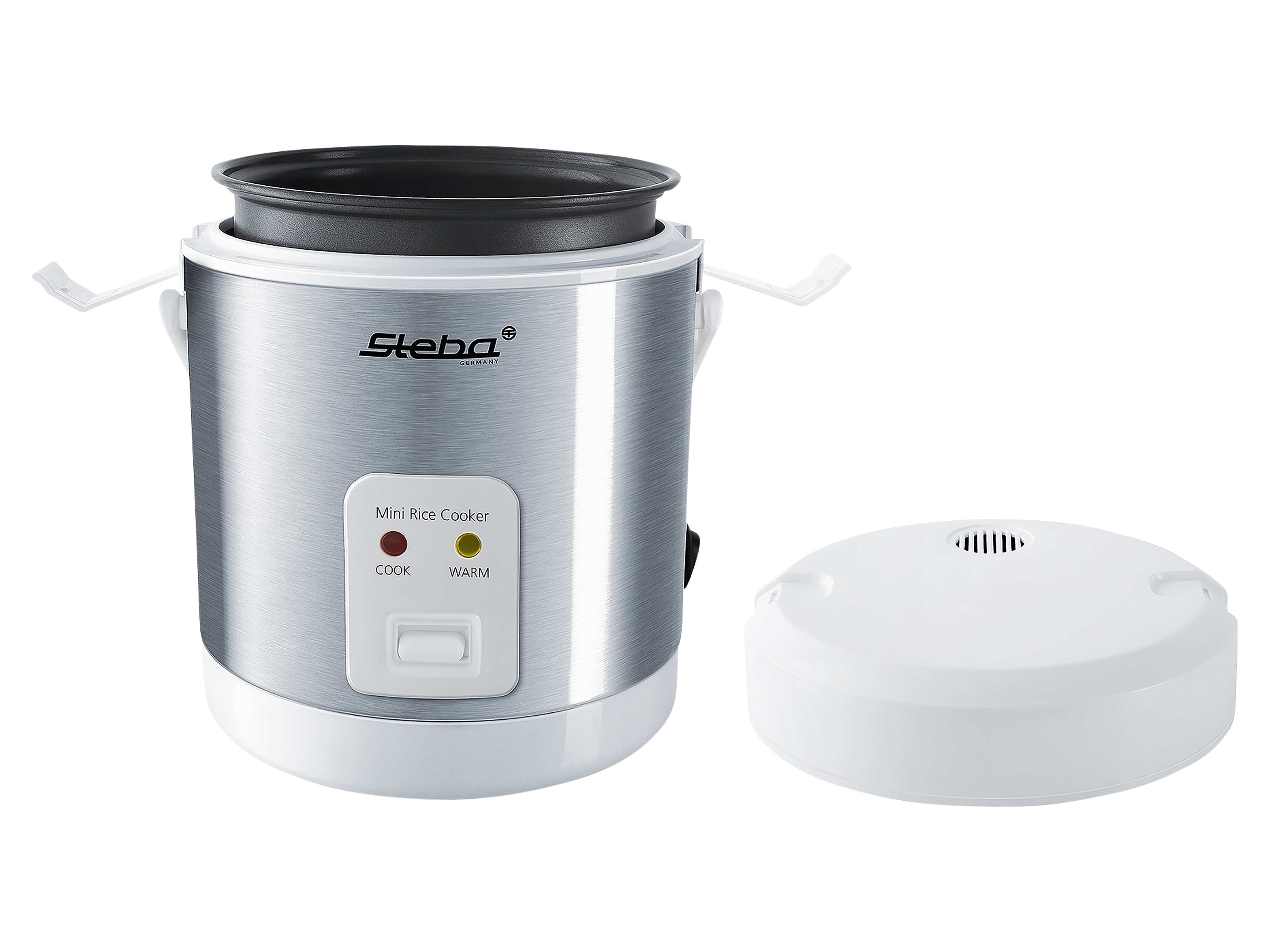 STEBA Mini-Reiskocher RK 4 M, 0,9 L, Antihaftbeschichtung, 200W