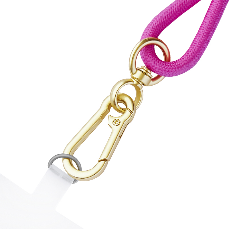 INTENSO USB-Kabel Lanyard USB-C 1,65m Neon Pink