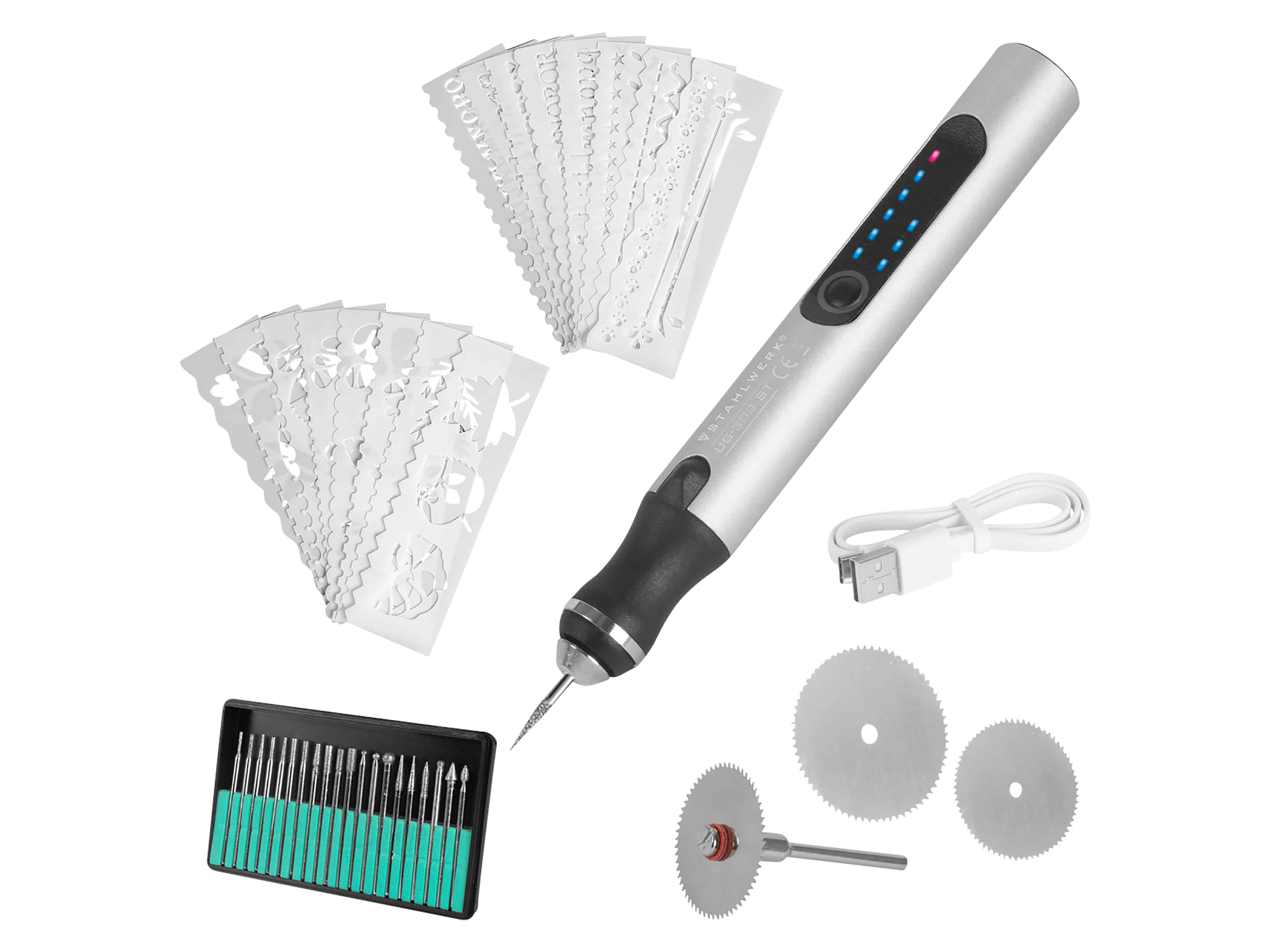 STAHLWERK USB-Gravierstift UG-300 ST, 8 W