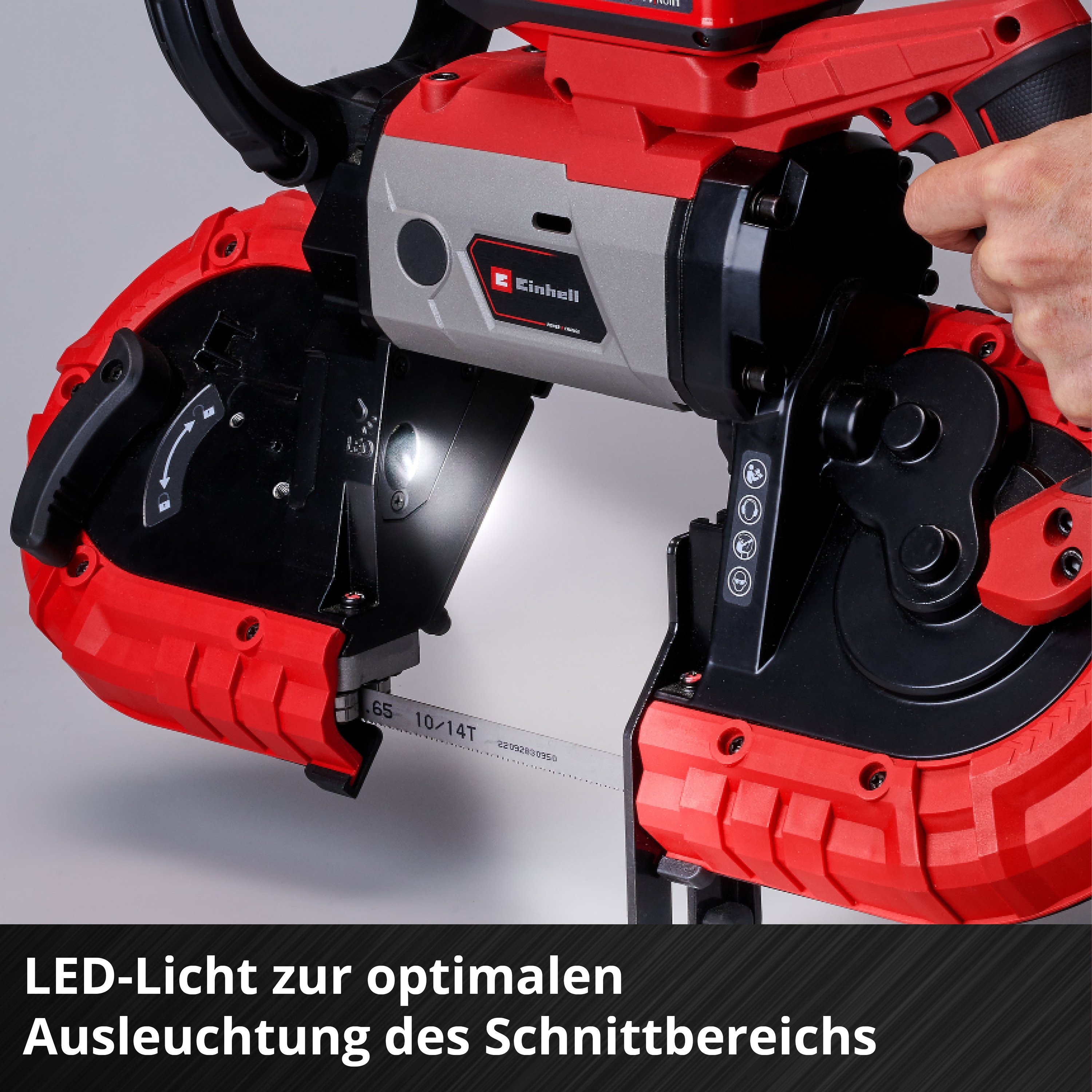 EINHELL Akku-Bandsäge TE-MB 18/127 Li-Solo
