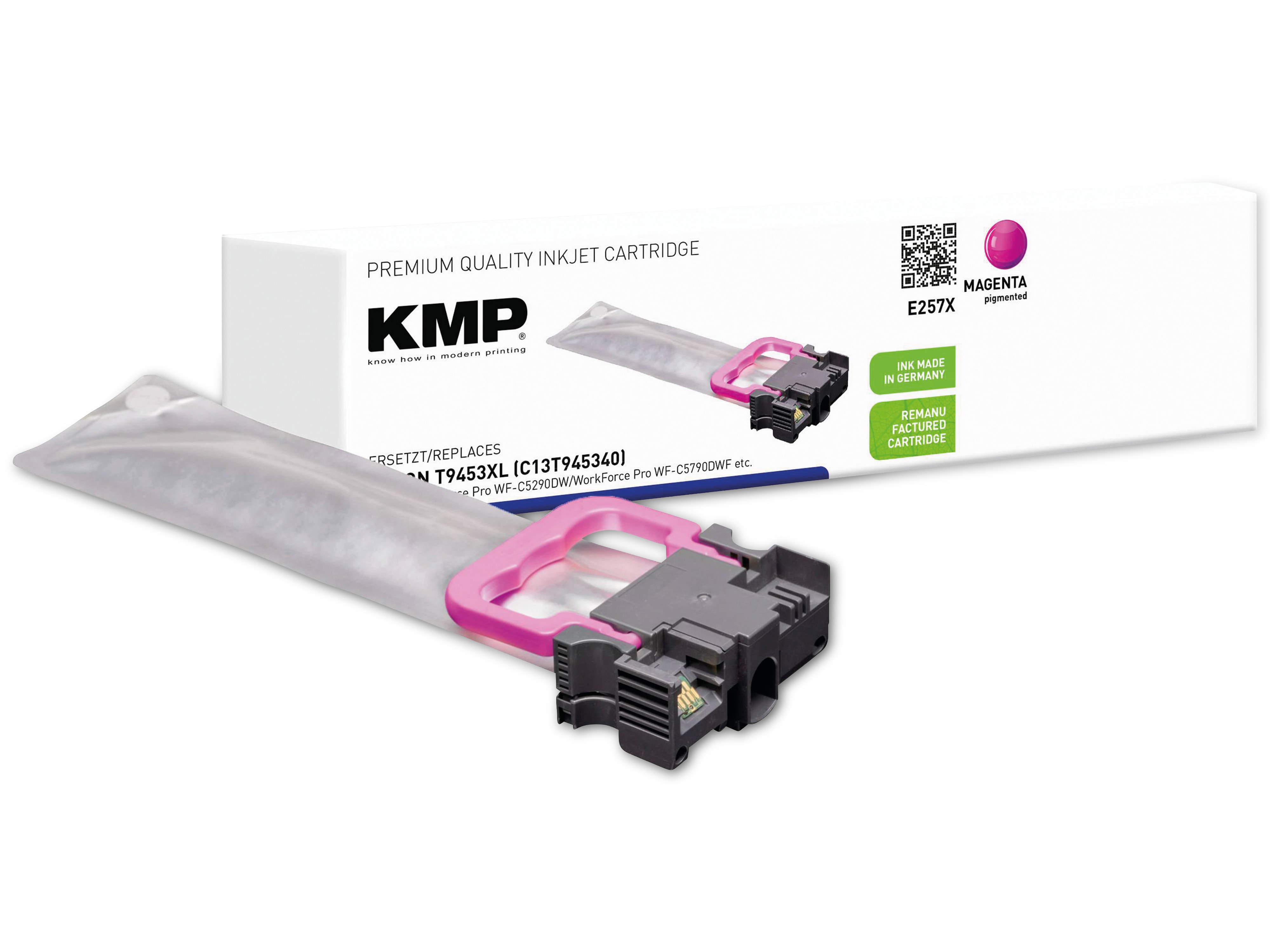 KMP Tintenpatrone für Epson, ersetzt T9453 (C13T945340)