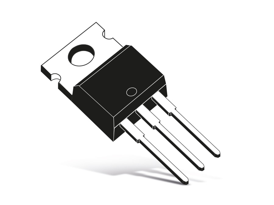Transistor BDX54C, PNP-Darl., 100 V, 8 A, 60 W, TO220