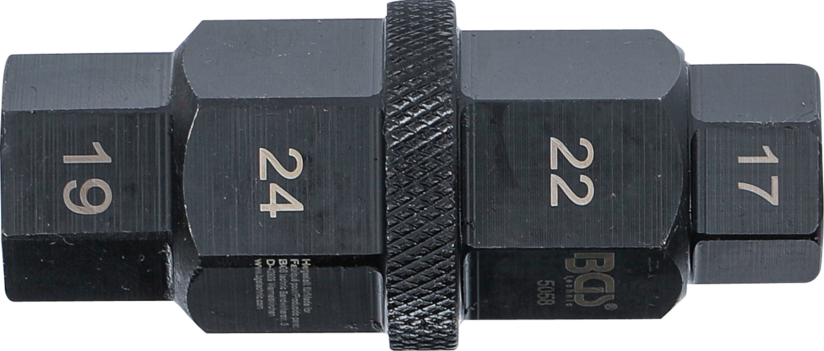 BGS TECHNIC Motorrad-Spezial-Einsatz, 5058, 17-19-22-24 mm