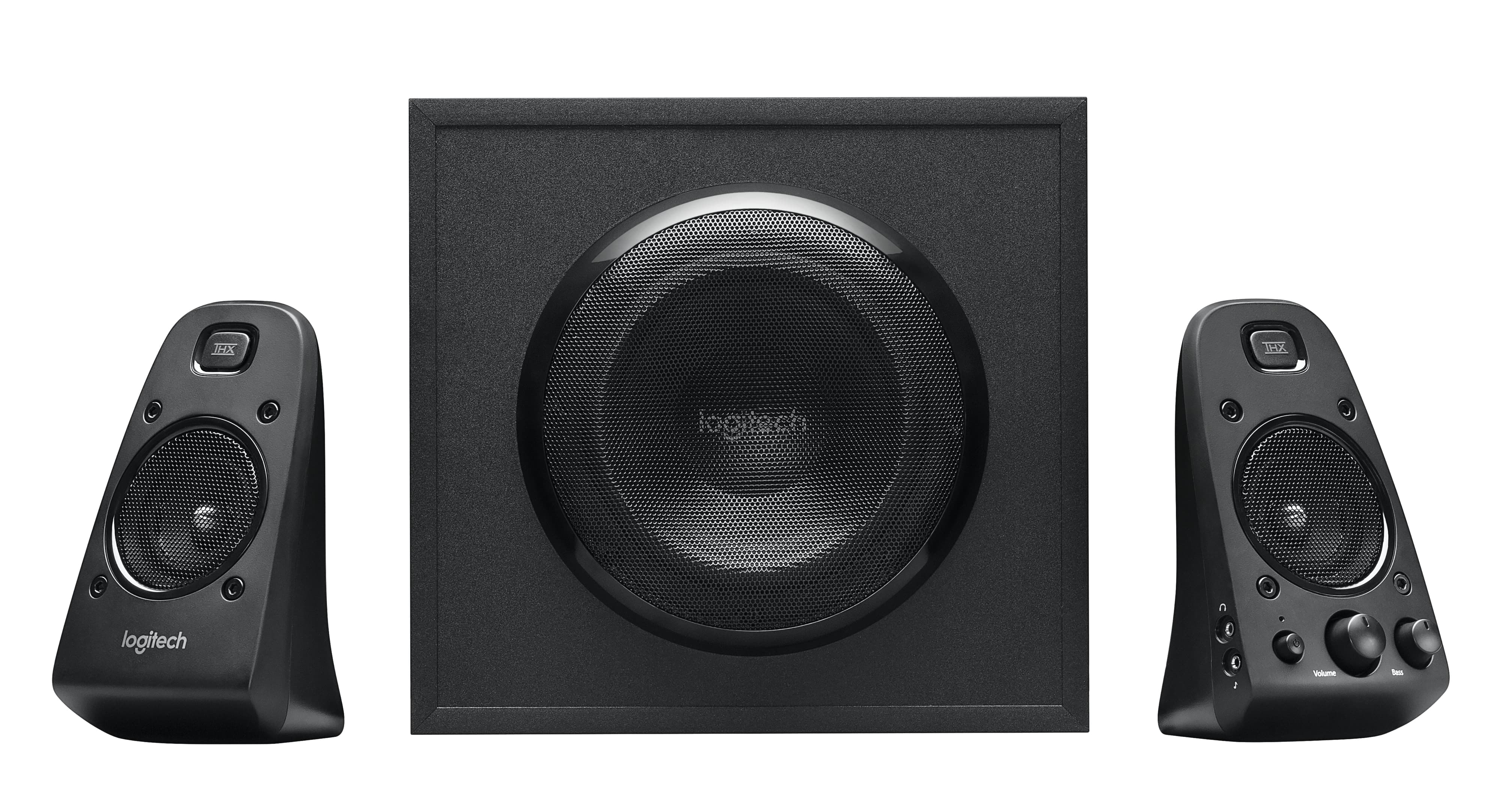 LOGITECH 2.1 Lautsprecher Z623, 200 W, schwarz