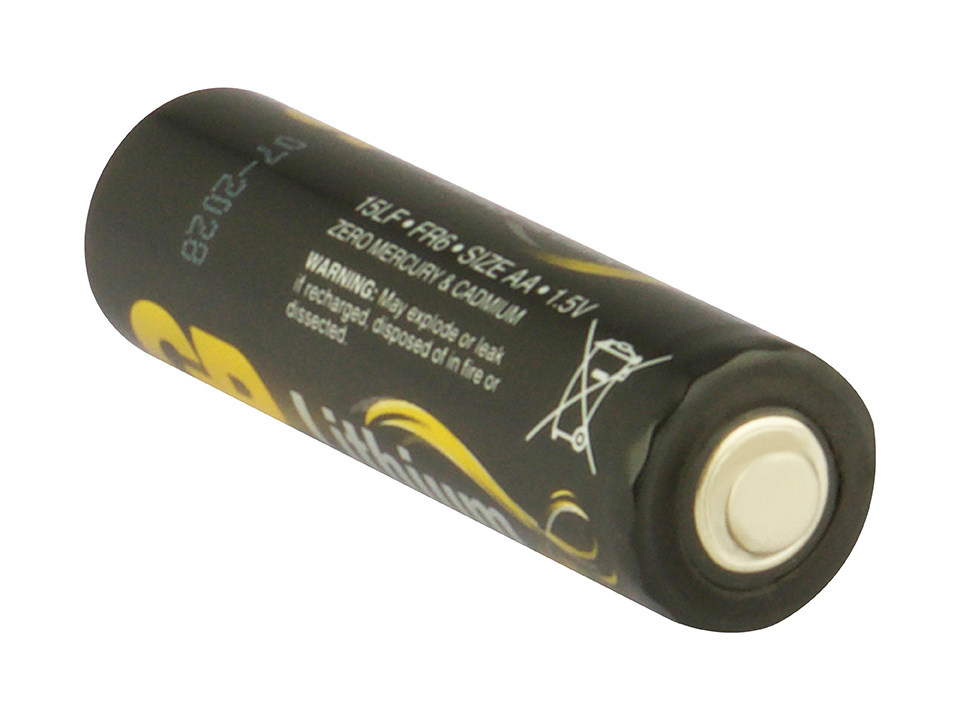 GP Lithium AA Batterie, 1,5 V, 4 Stück