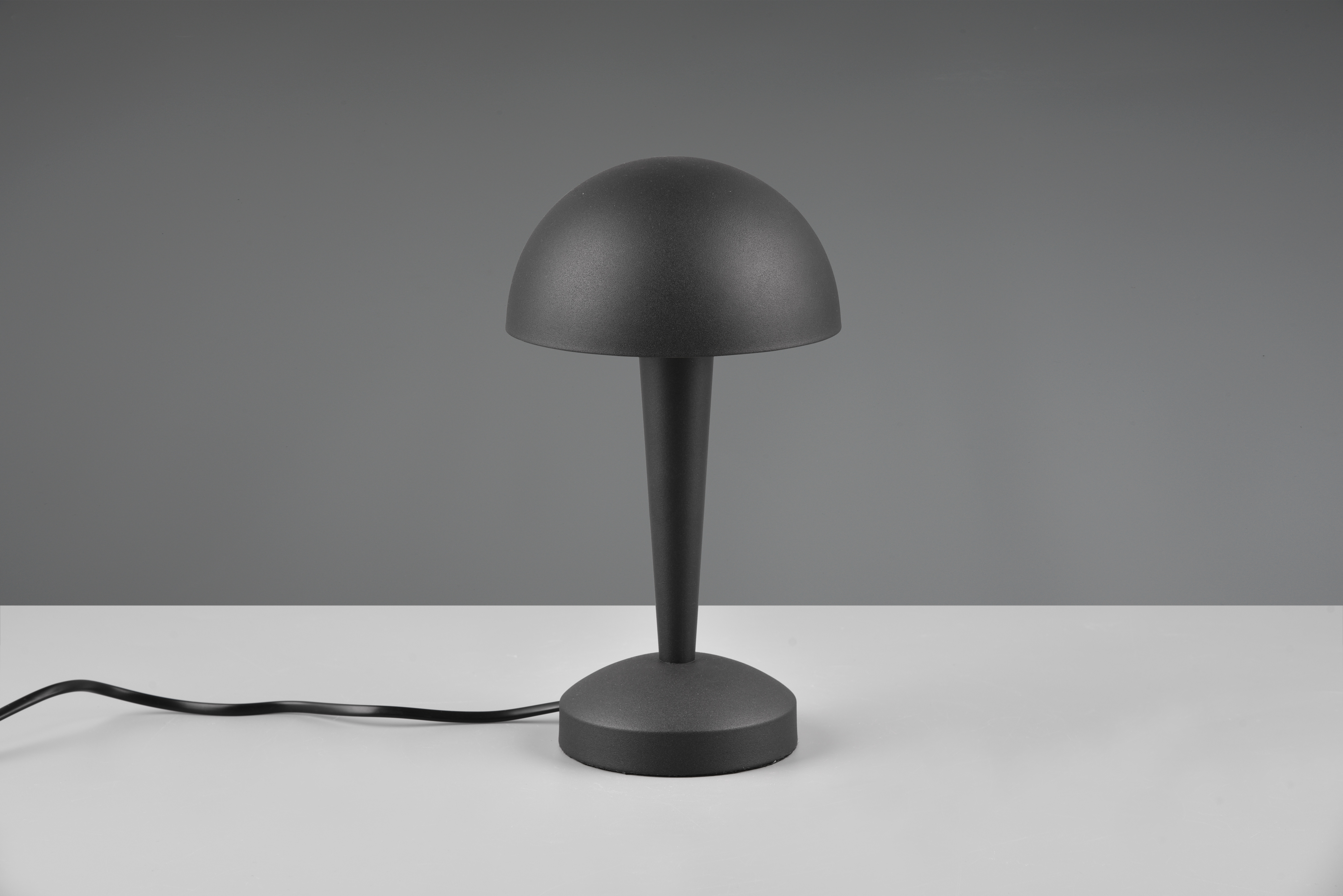 REALITY LED-Tischleuchte Canaria R59561180 schwarz-gold, E14, 4,9 W, 470 lm, 3000 K