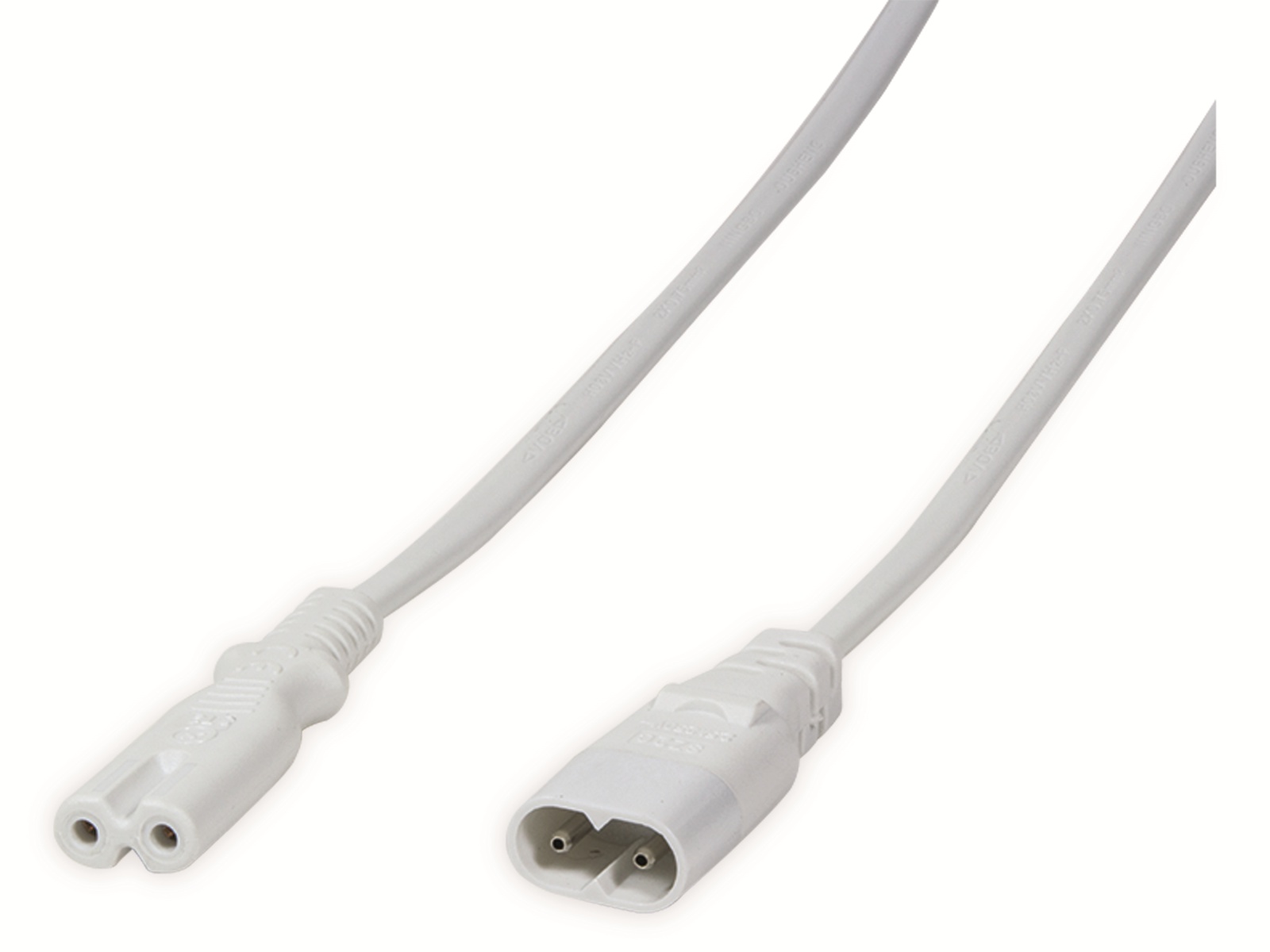 LOGILINK Doppelnutverlängerung 2 m, weiß LOGILINK Doppelnutverlängerung 2 m, weiß