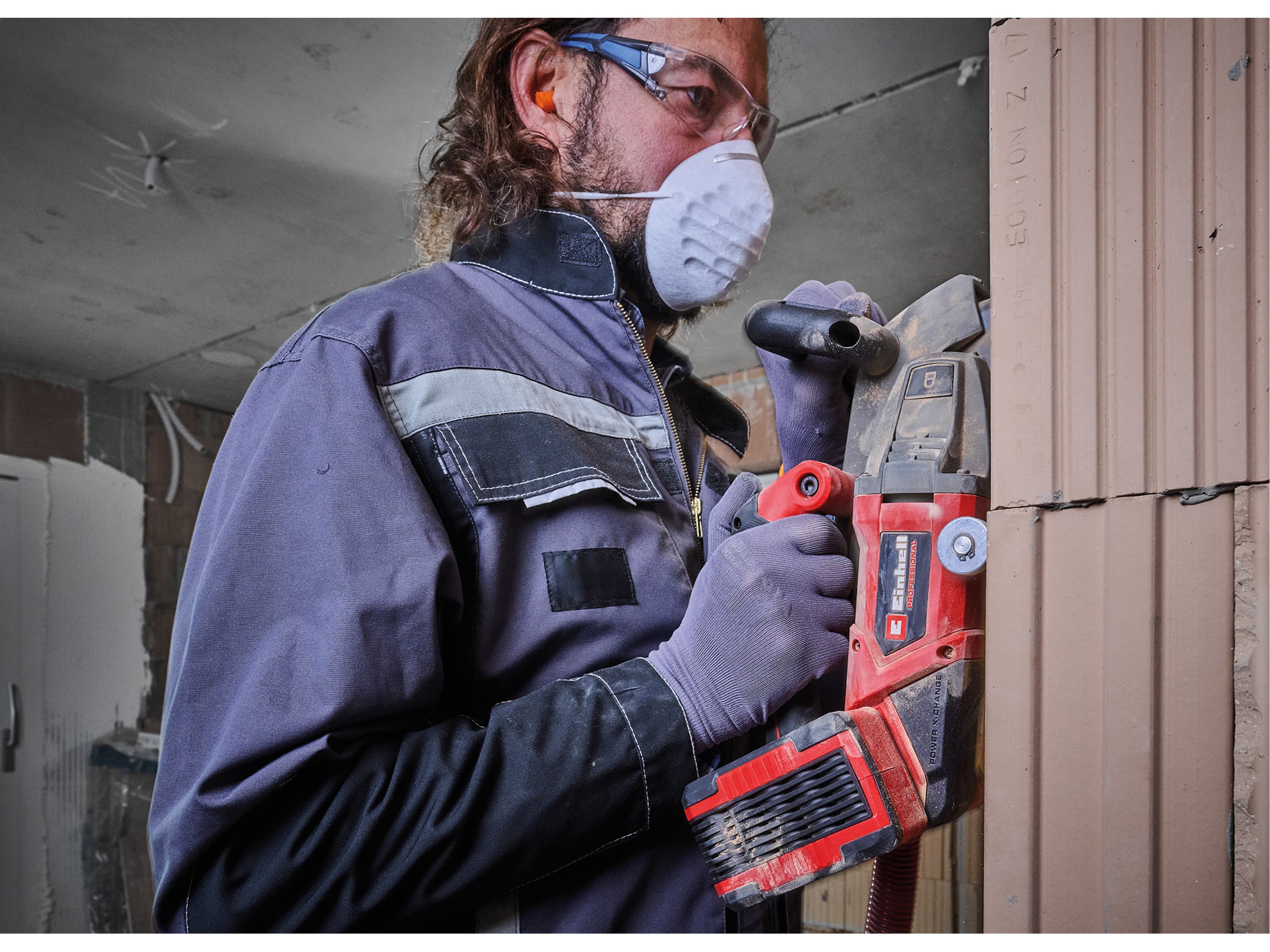 EINHELL PROFESSIONAL Akku-Mauernutfräse TP-MA 36/30 Li BL, Solo