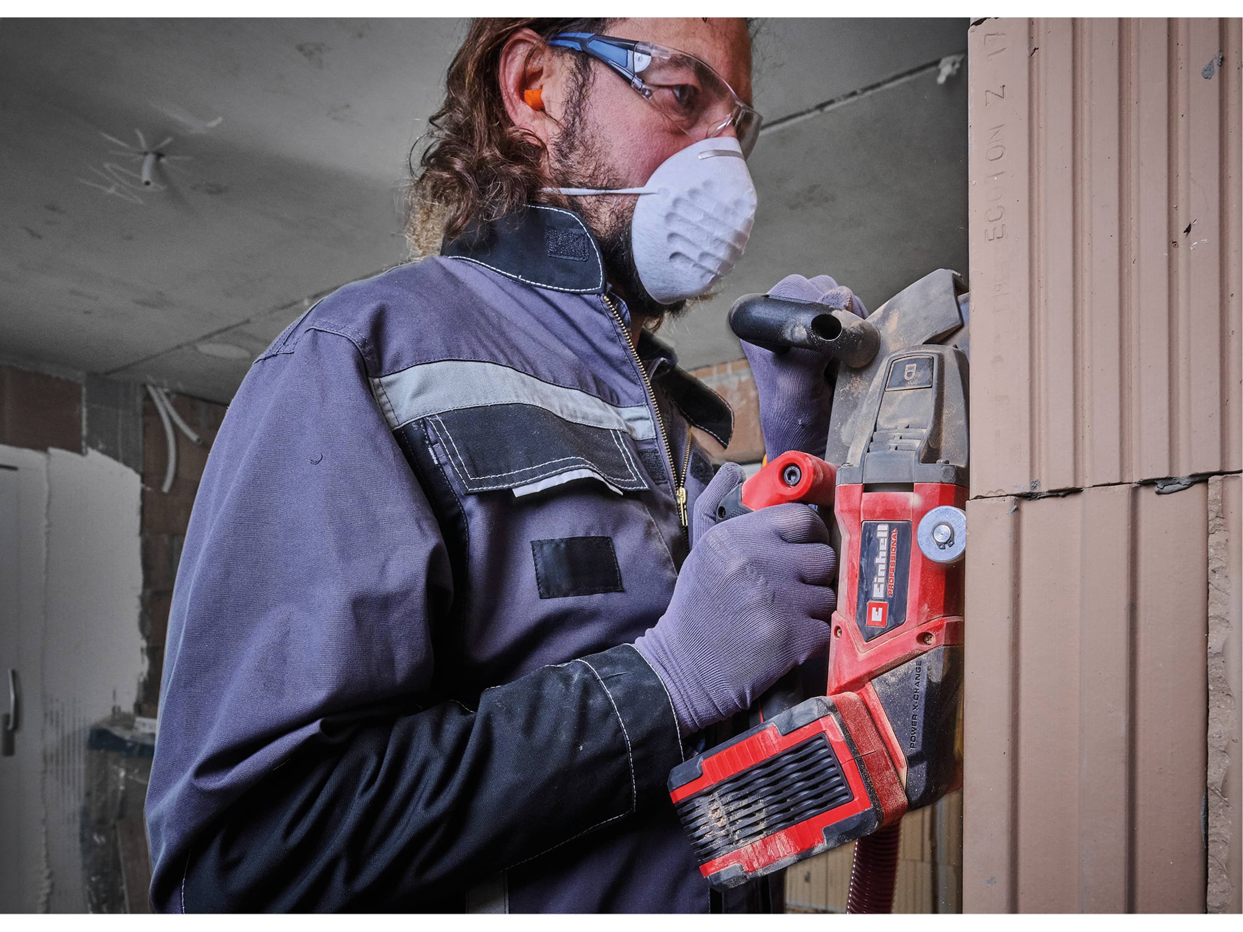 EINHELL PROFESSIONAL Akku-Mauernutfräse TP-MA 36/30 Li BL, Solo