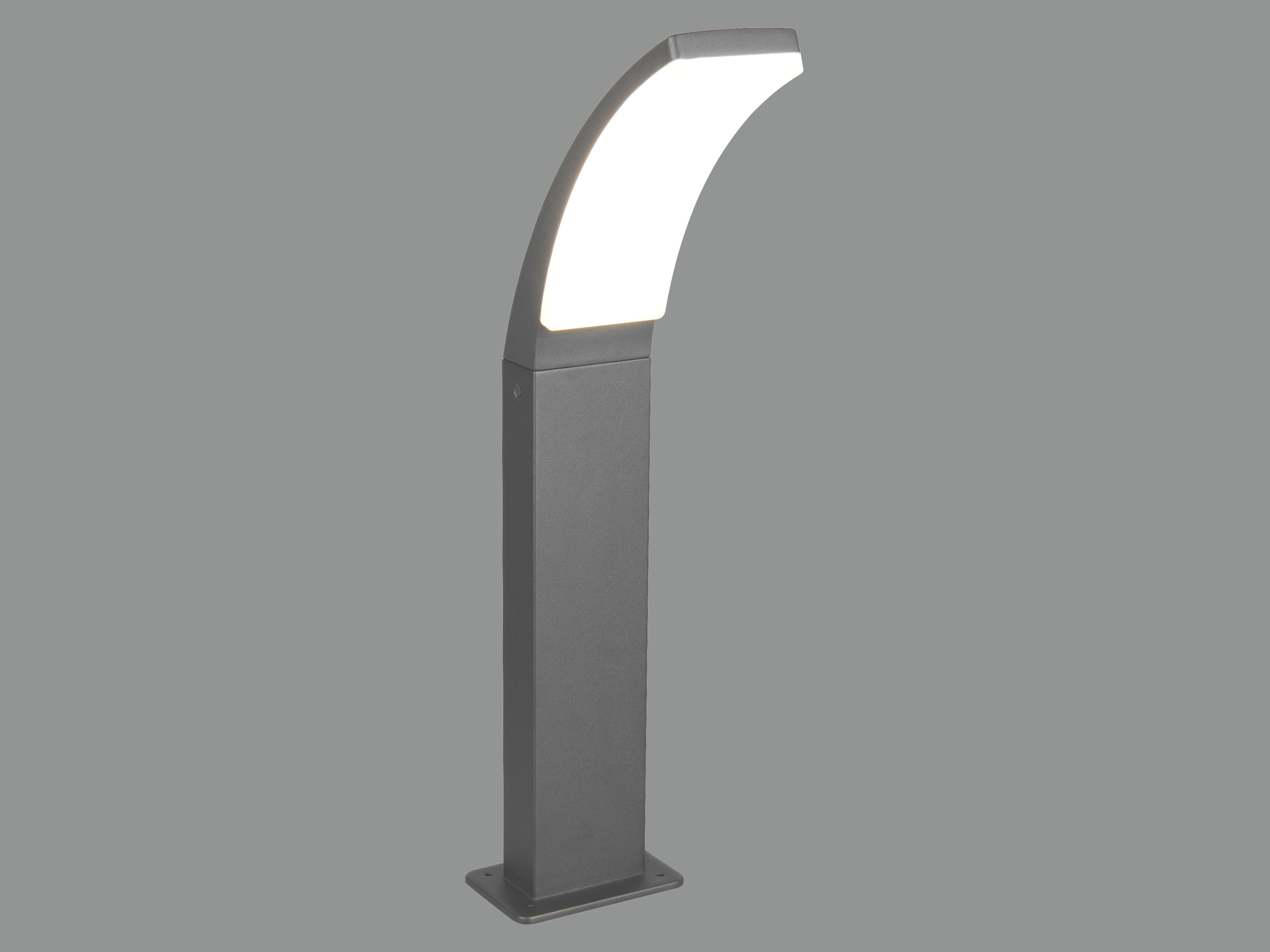 REALITY LED-Wegeleuchte Beja R53356142, 12,5W, 4000K, 1650lm, neutralweiß, IP44, anthrazit