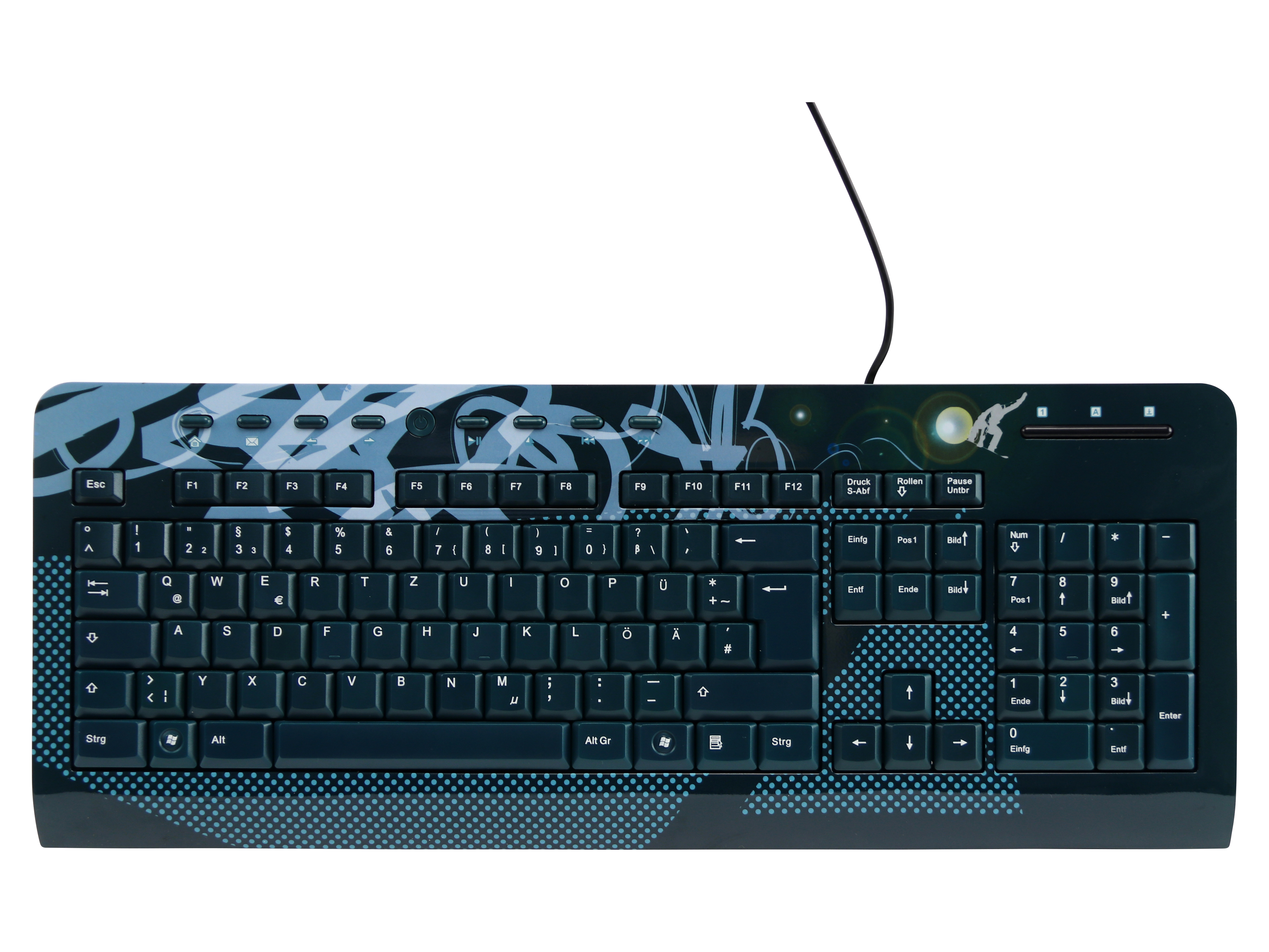 Hama Gaming-Tastatur BOARDER, USB Hama Gaming-Tastatur BOARDER, USB