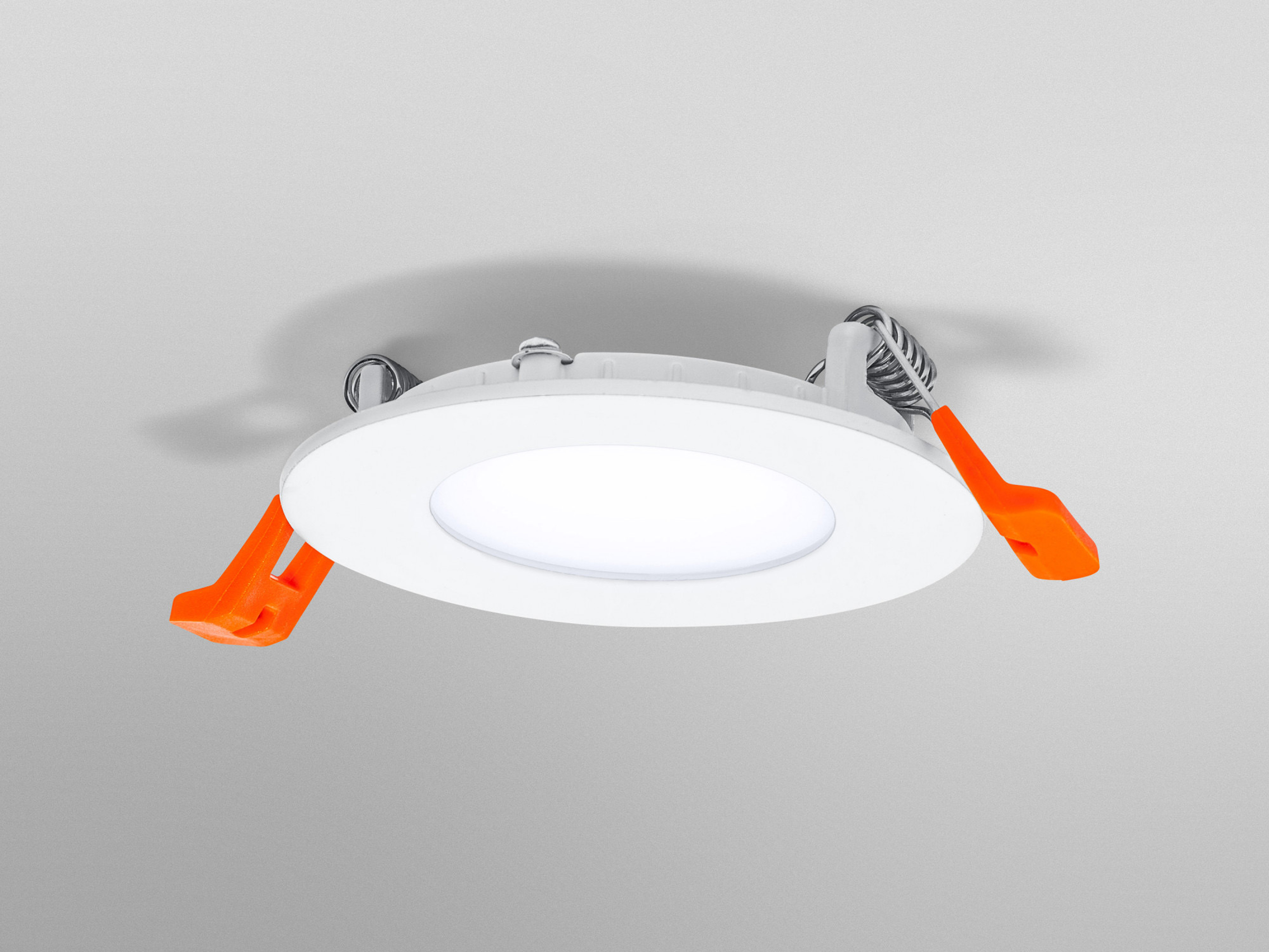 OSRAM LED-Einbauleuchte, ultra slim, 4,5W, 240lm, 6500K, IP20, Ø 85mm, kaltweiß