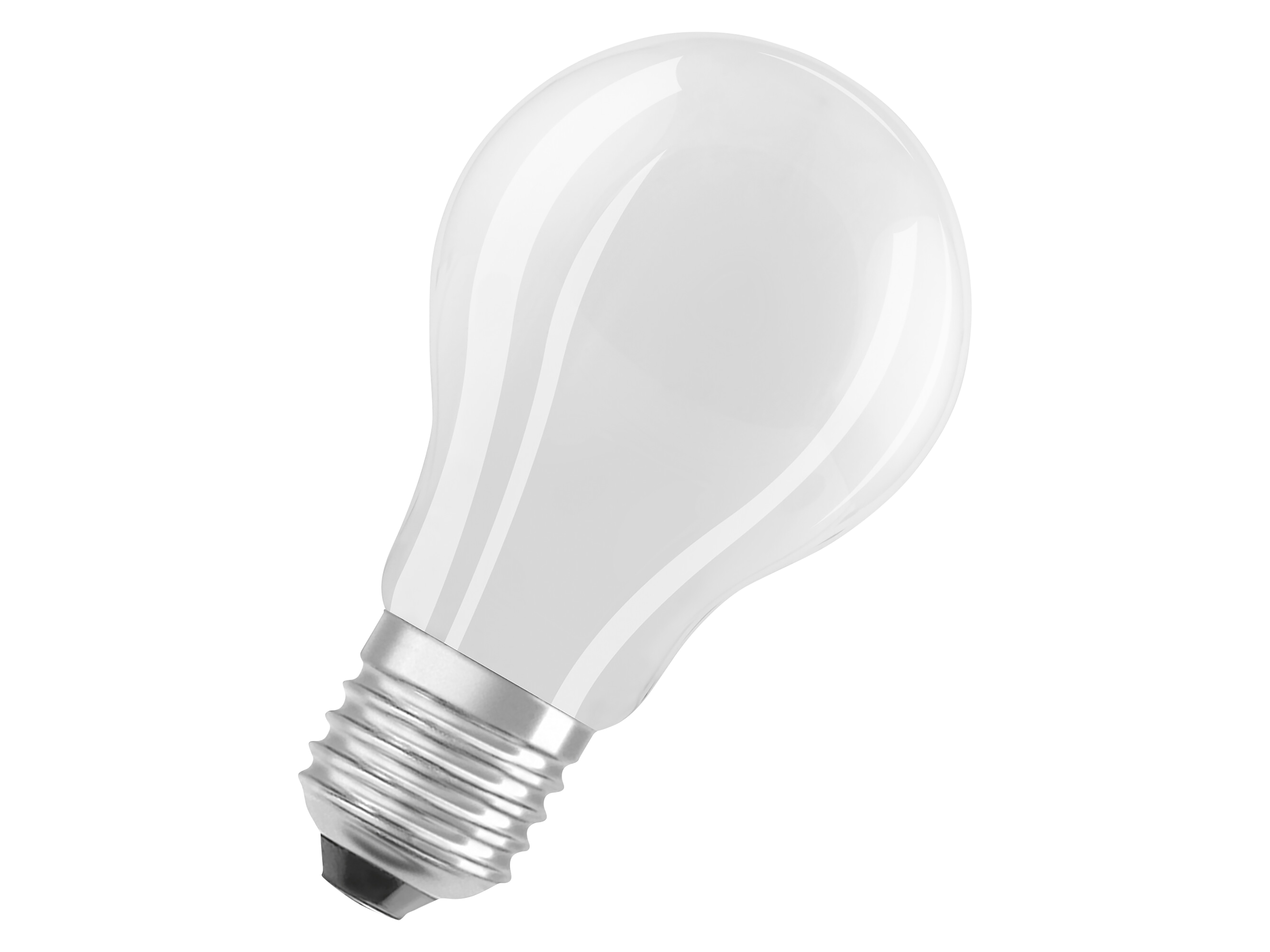 OSRAM LED-Lampe, Kolbenform, E27, 3,8 W, 2700 K, EEK: A, 806 lm, warmweiß