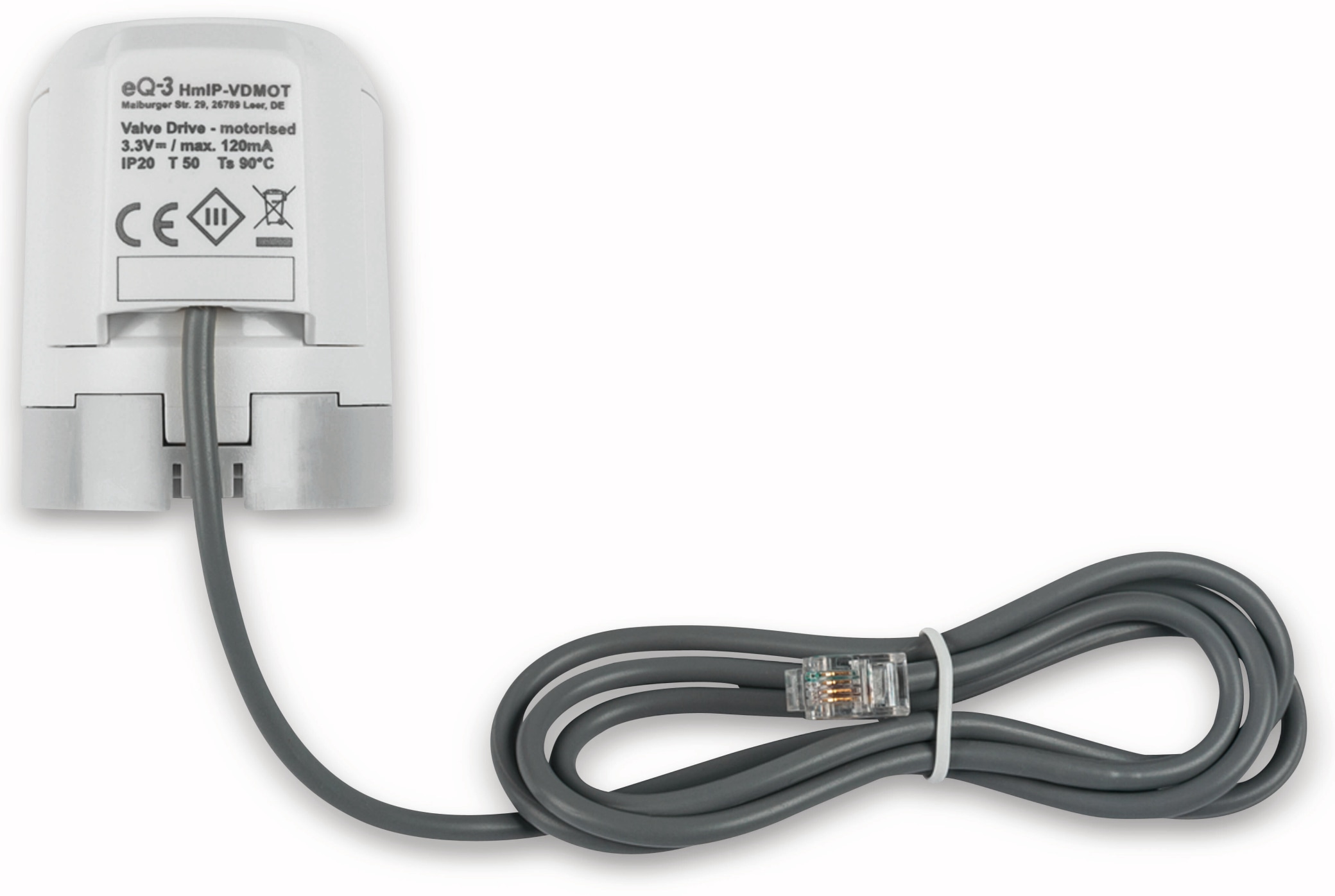 HOMEMATIC IP Smart Home 153309A0, Stellantrieb motorisch