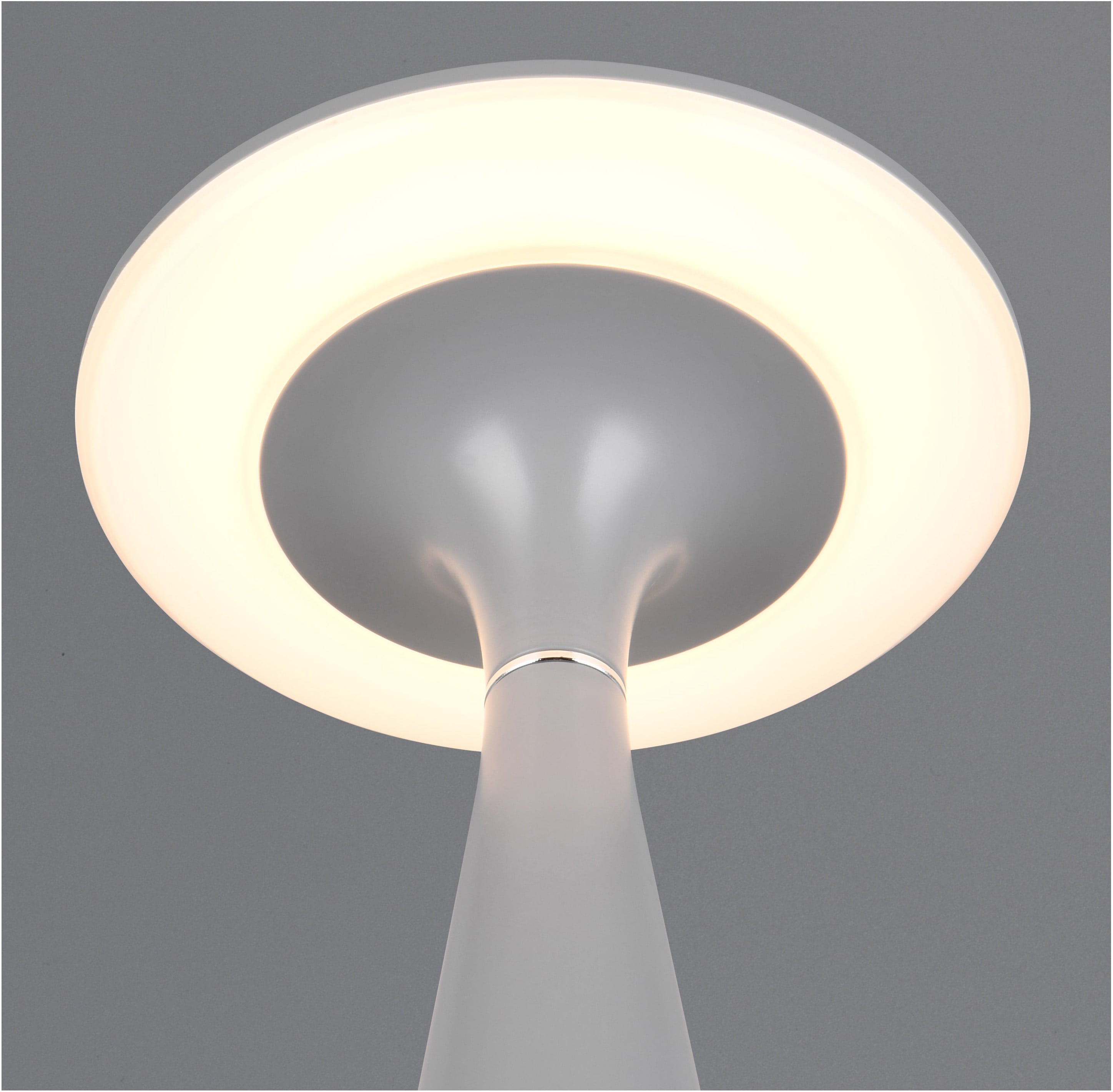REALITY LED-Akku-Tischleuchte TORREZ, R57726177, grau, IP 44, 2 W, 180 lm