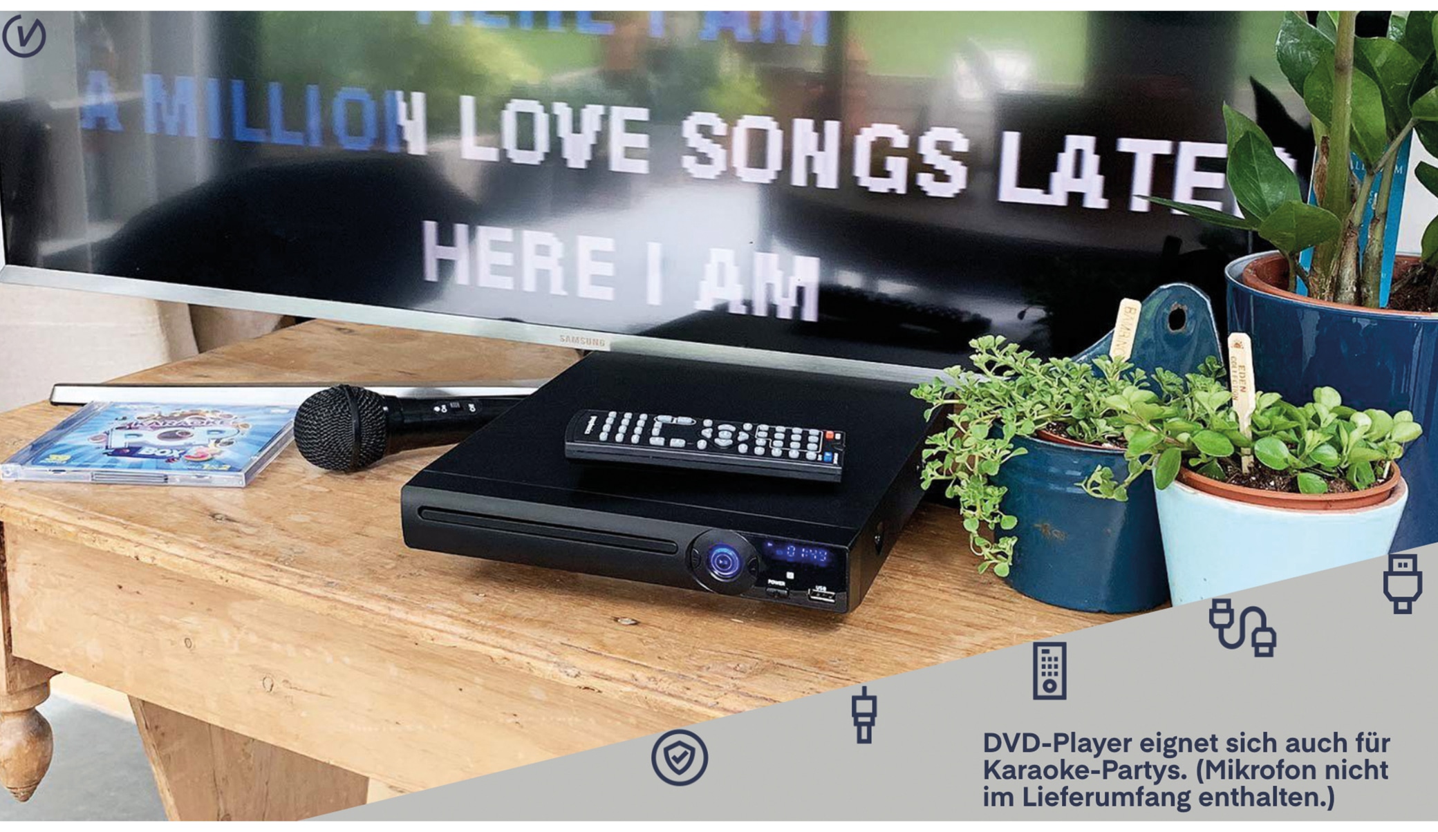 UNIVERSUM DVD-Player DVD 300-20, schwarz