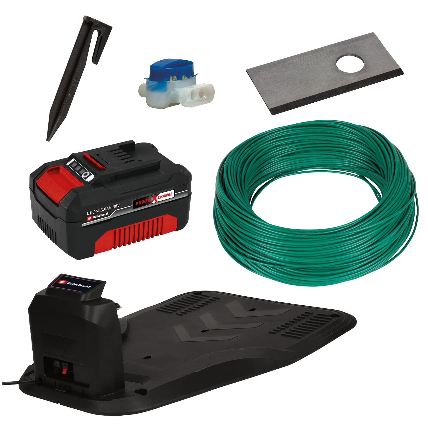 EINHELL Mähroboter FREELEXO 550 Kit inkl. Rasentrimmer