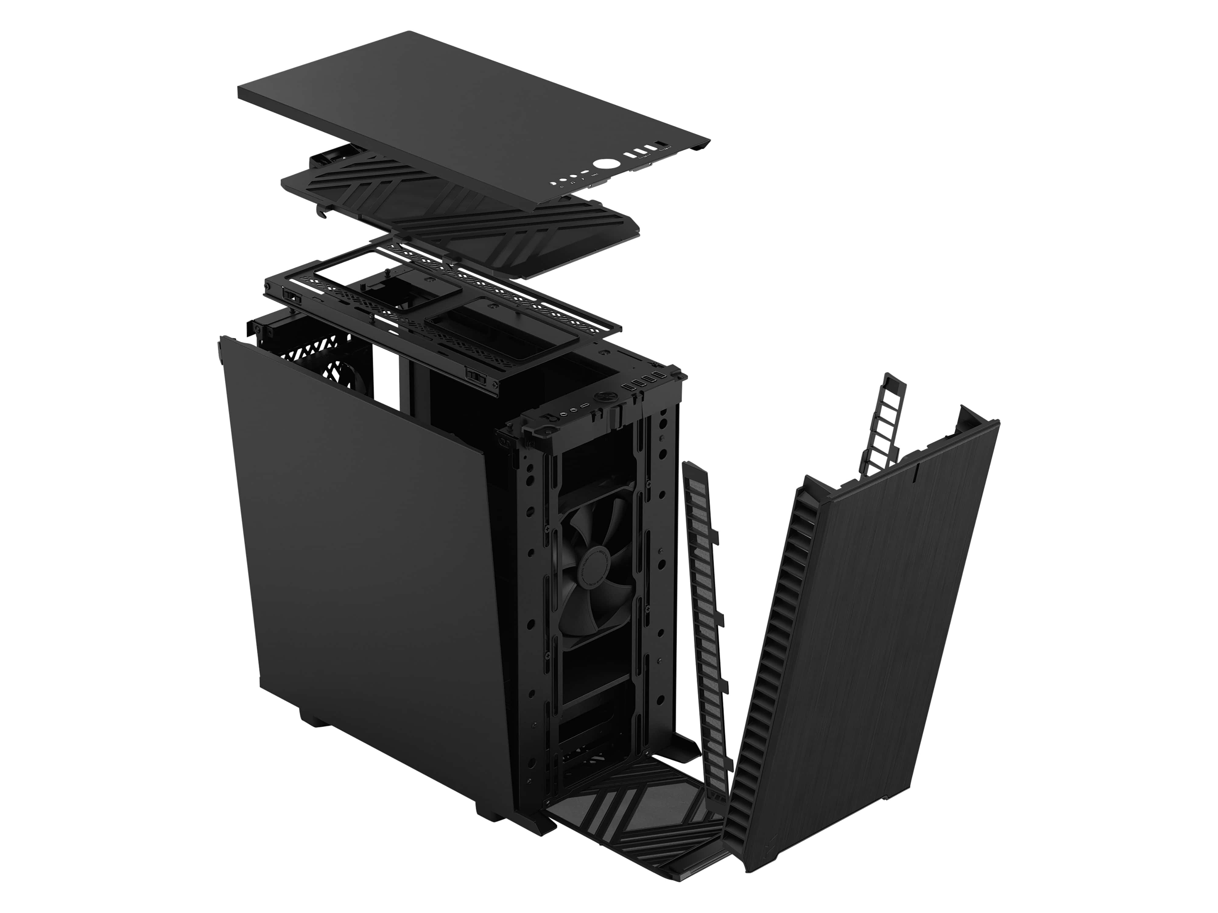 FRACTAL Mini-Tower Design Define 7 Mini Black Solid FRACTAL Mini-Tower Design Define 7 Mini Black Solid