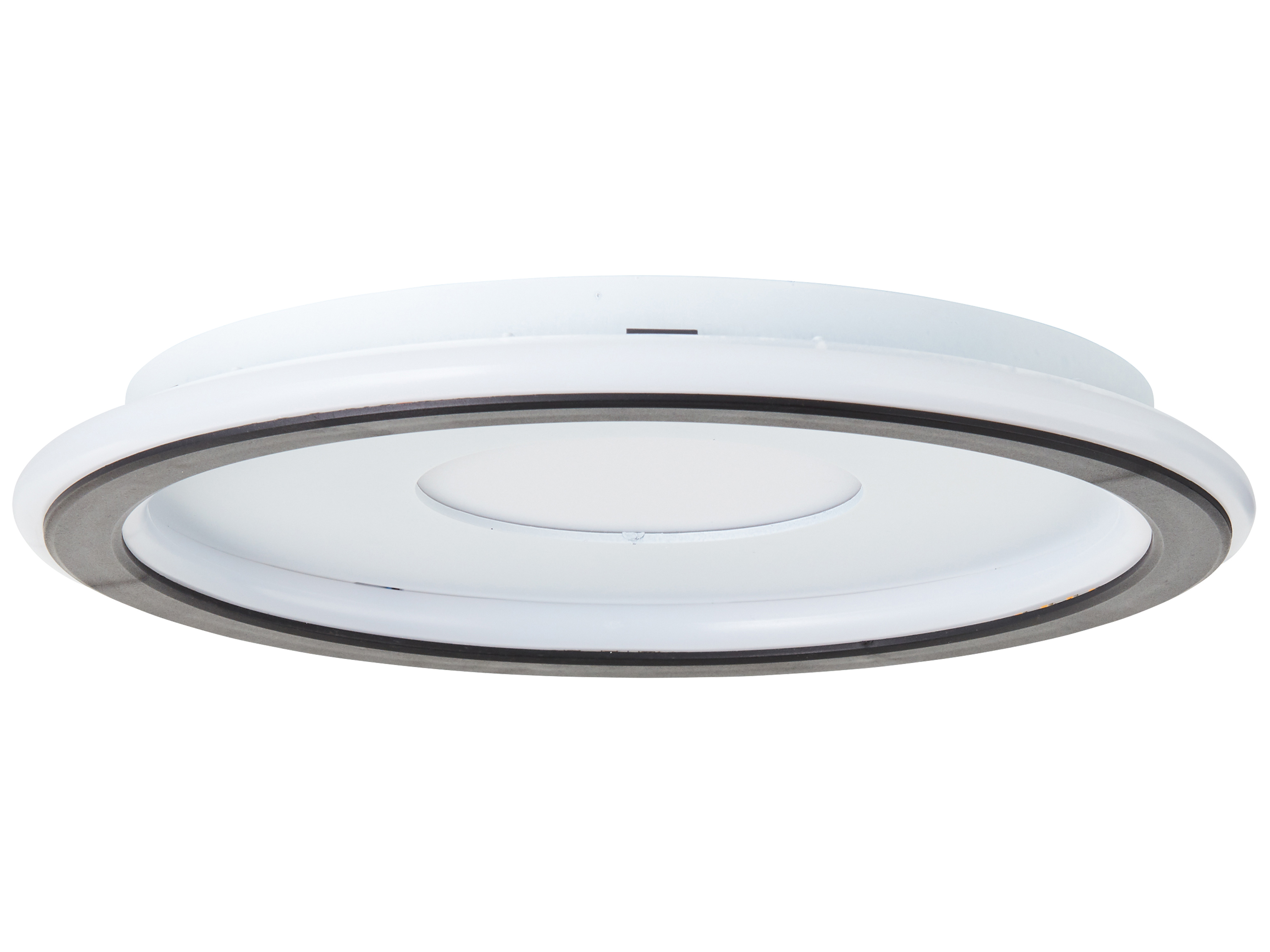 BRILLIANT LED-Deckenleuchte Vegas, 20 W, 2400 lm, 3000 K, weiß/schwarz
