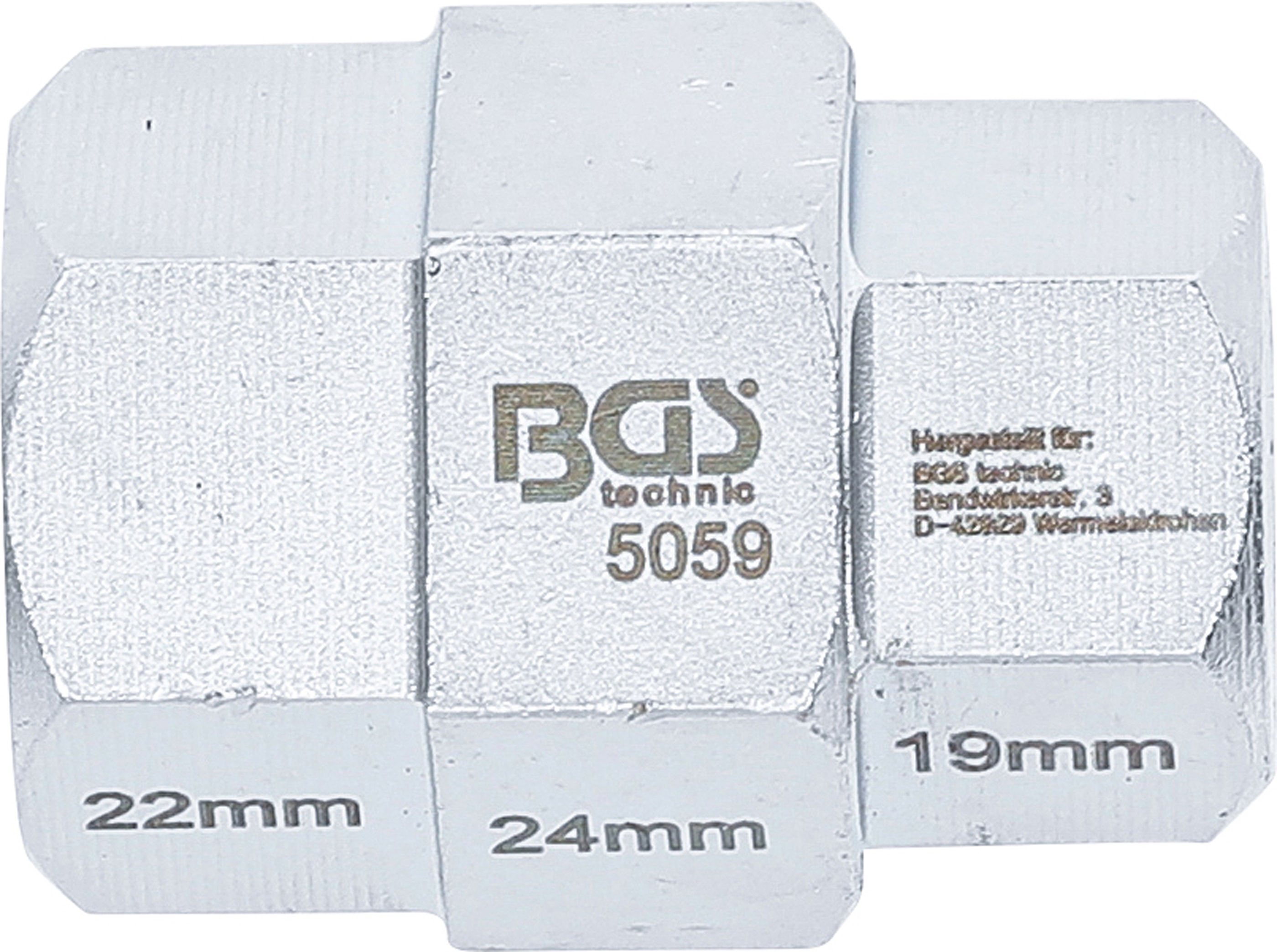 BGS TECHNIC Motorrad-Spezial-Einsatz, 5059, 19-22-24 mm