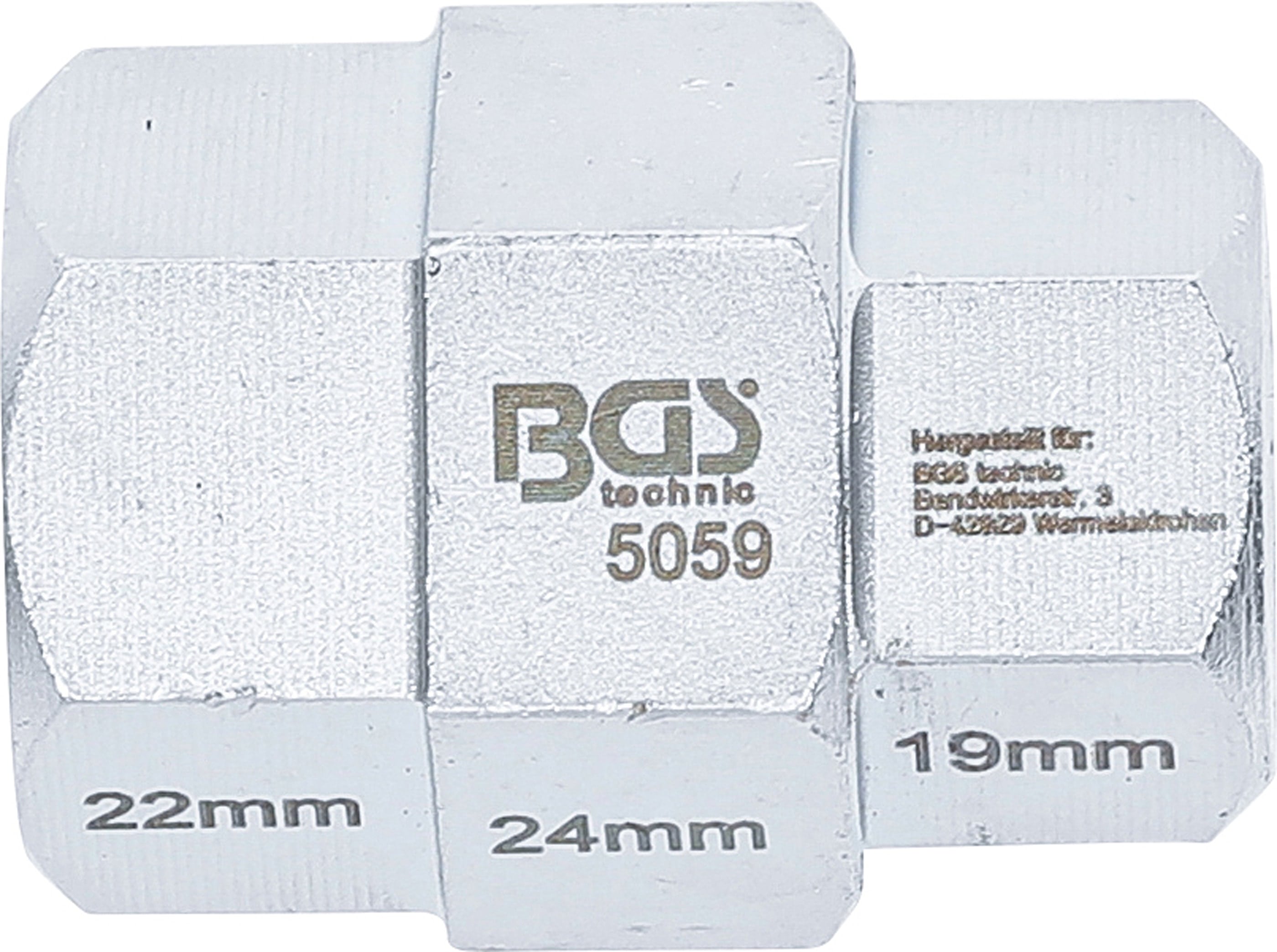 BGS TECHNIC Motorrad-Spezial-Einsatz, 5059, 19-22-24 mm