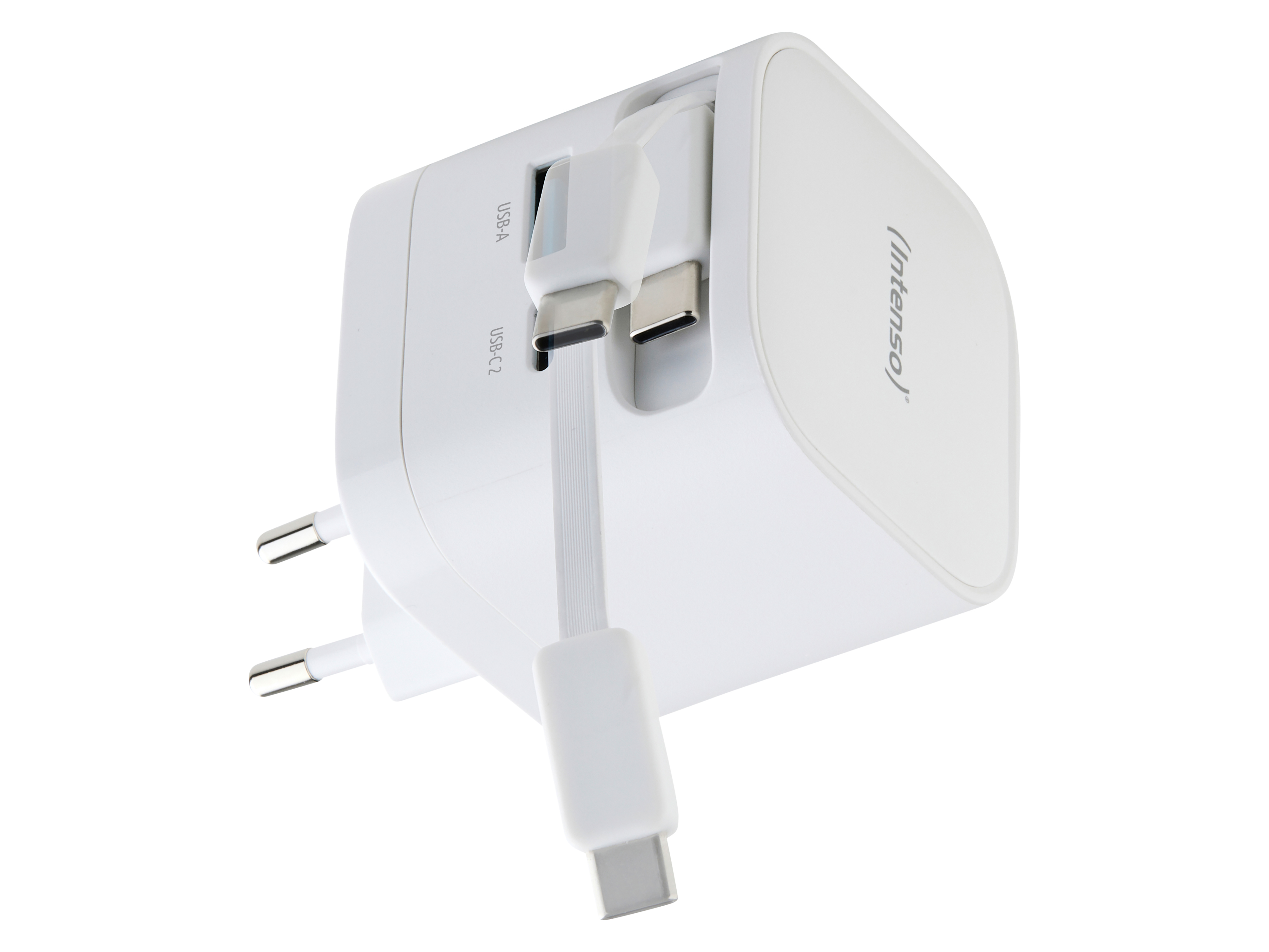 INTENSO Schnellladegerät 7806520, 65 W, weiß