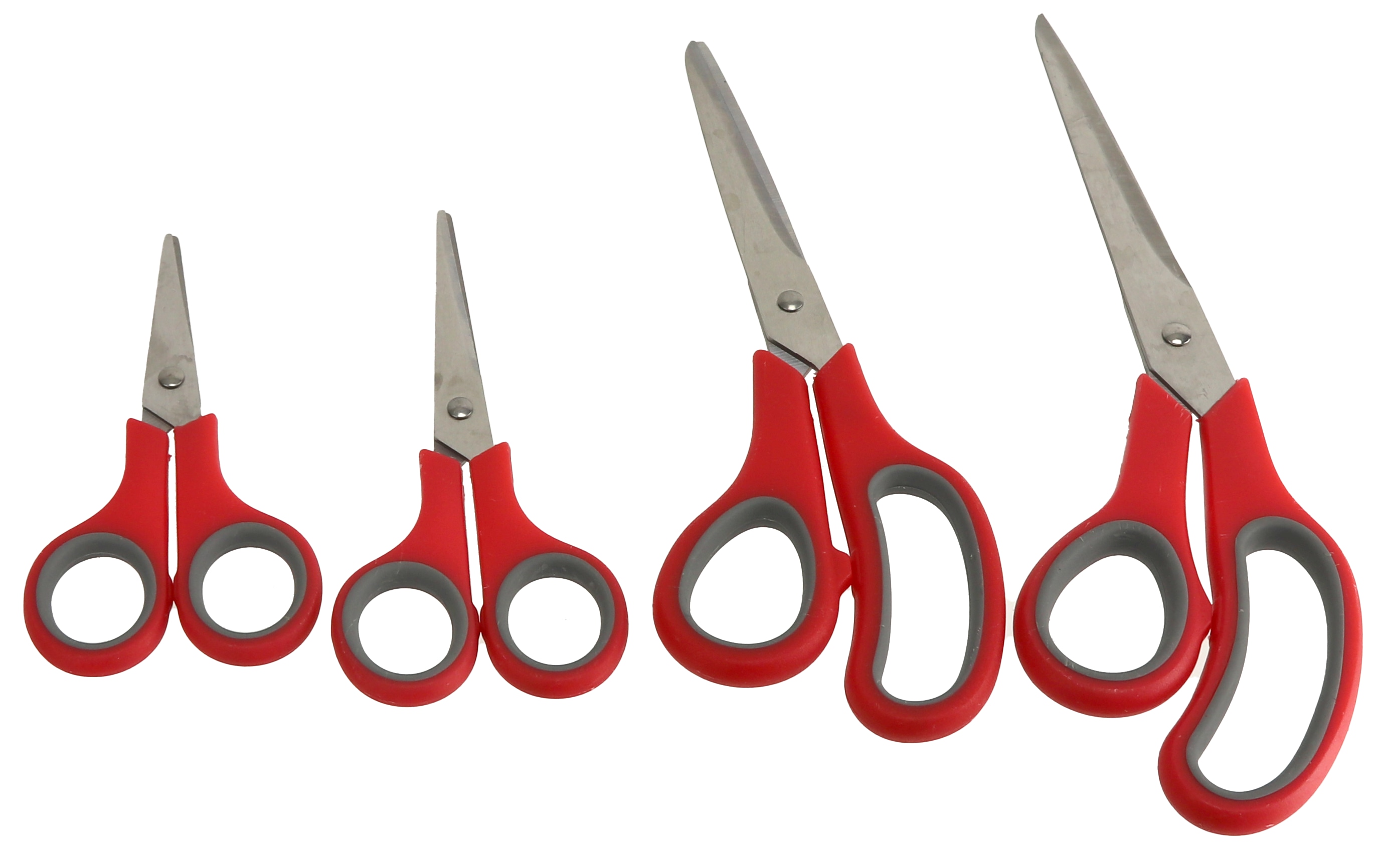 ALPINA Scheren-Set, 4 teilig, verschiedene Farben