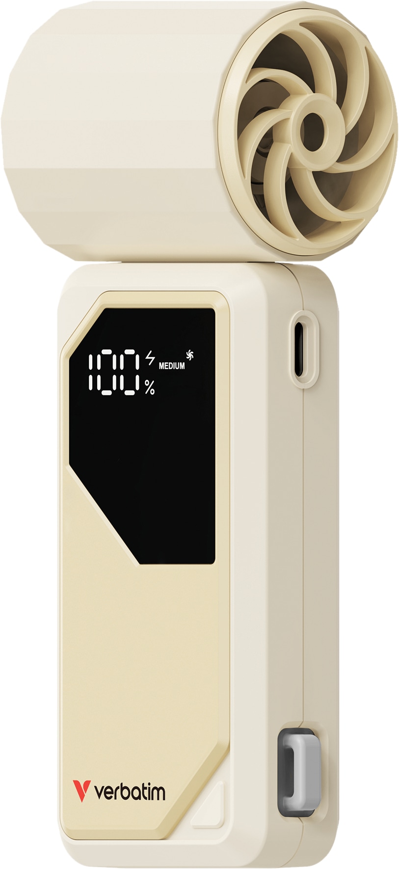 VERBATIM USB-Handventilator Cool'n'Go AirJet weiss/silber