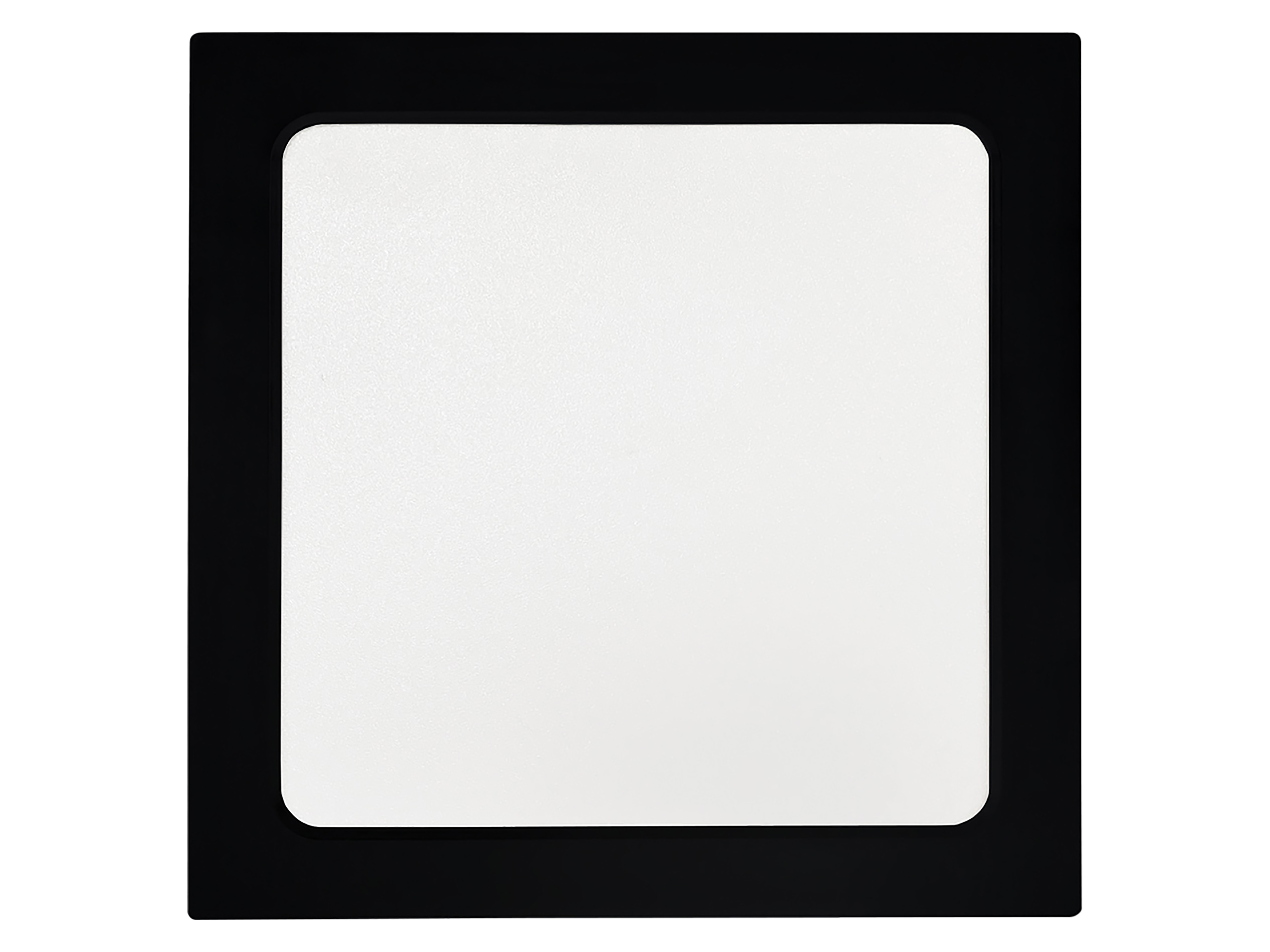 LUXULA LED-Deckenleuchte, 18W, EEK: F, 1800lm, CCT, IP44, quadrat, schwarz