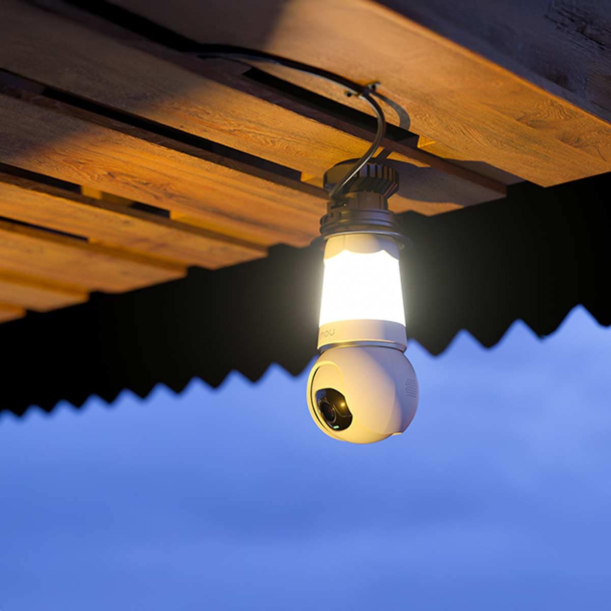 IMOU Überwachungskamera Bulb Cam 2K, innen, weiß