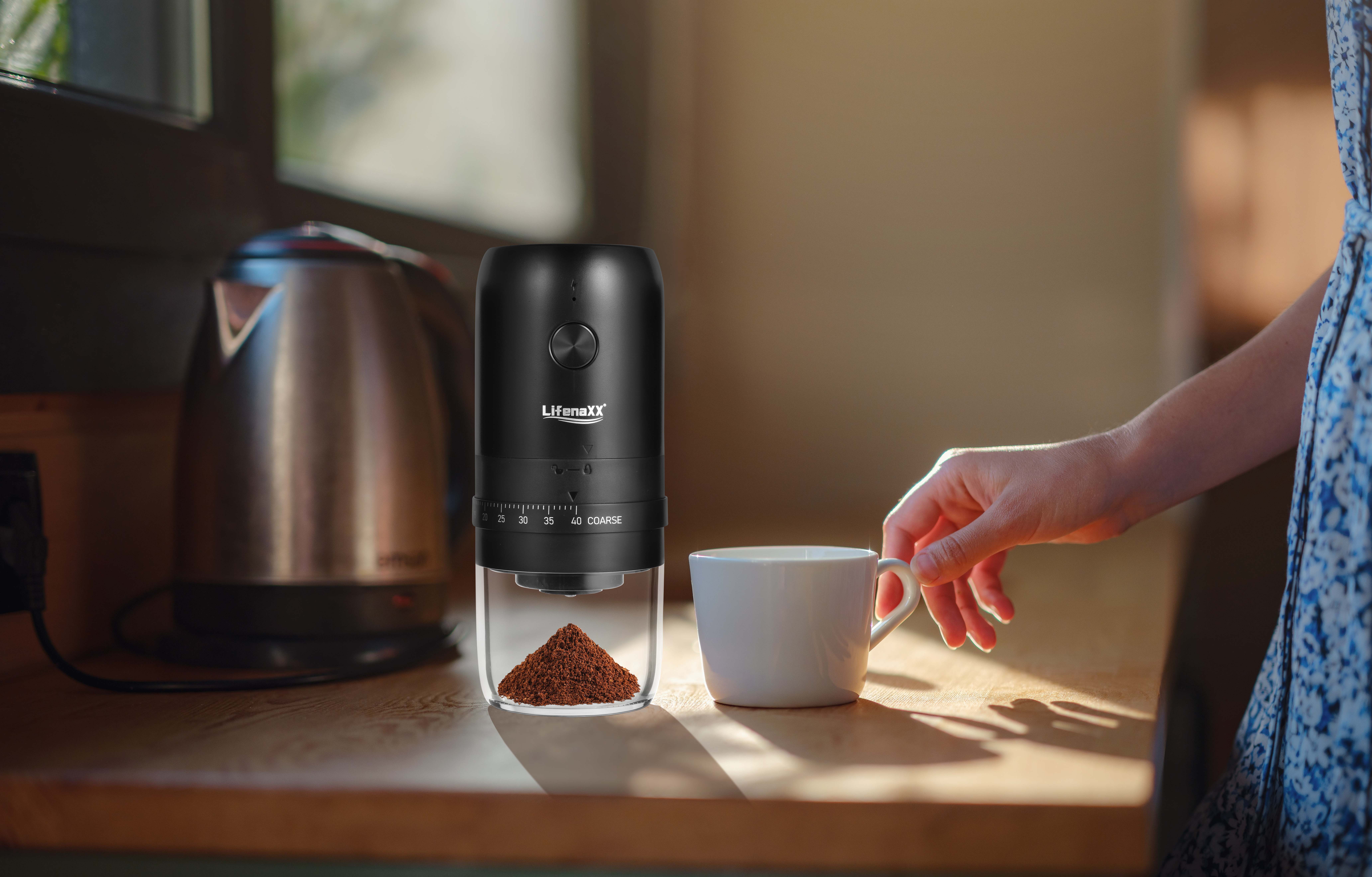LIFENAXX Elektrische Kaffeemühle LX-063 LIFENAXX Elektrische Kaffeemühle LX-063