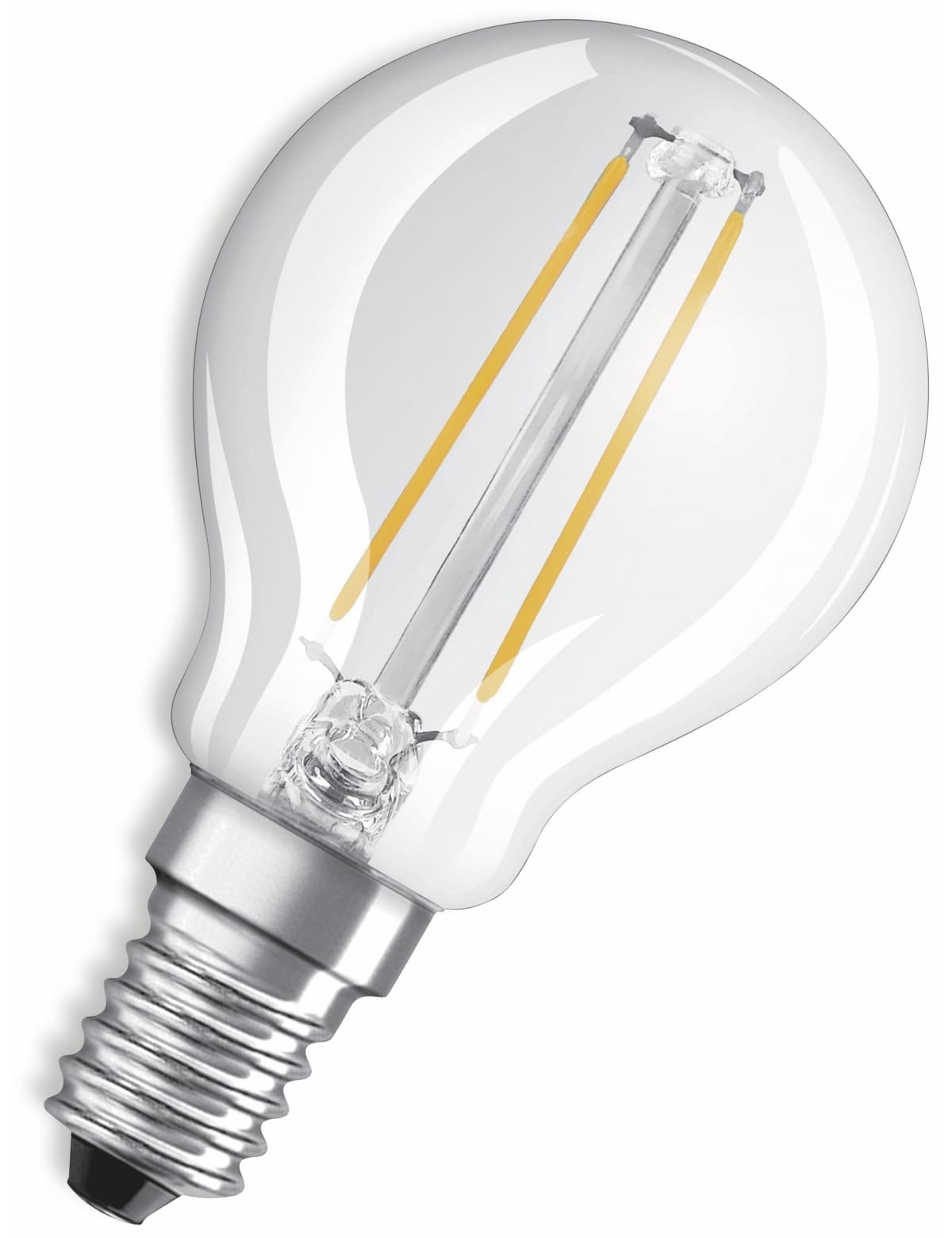 OSRAM LED-Lampe, E14, 1,5 W, 136 lm, 2700 K, Klar