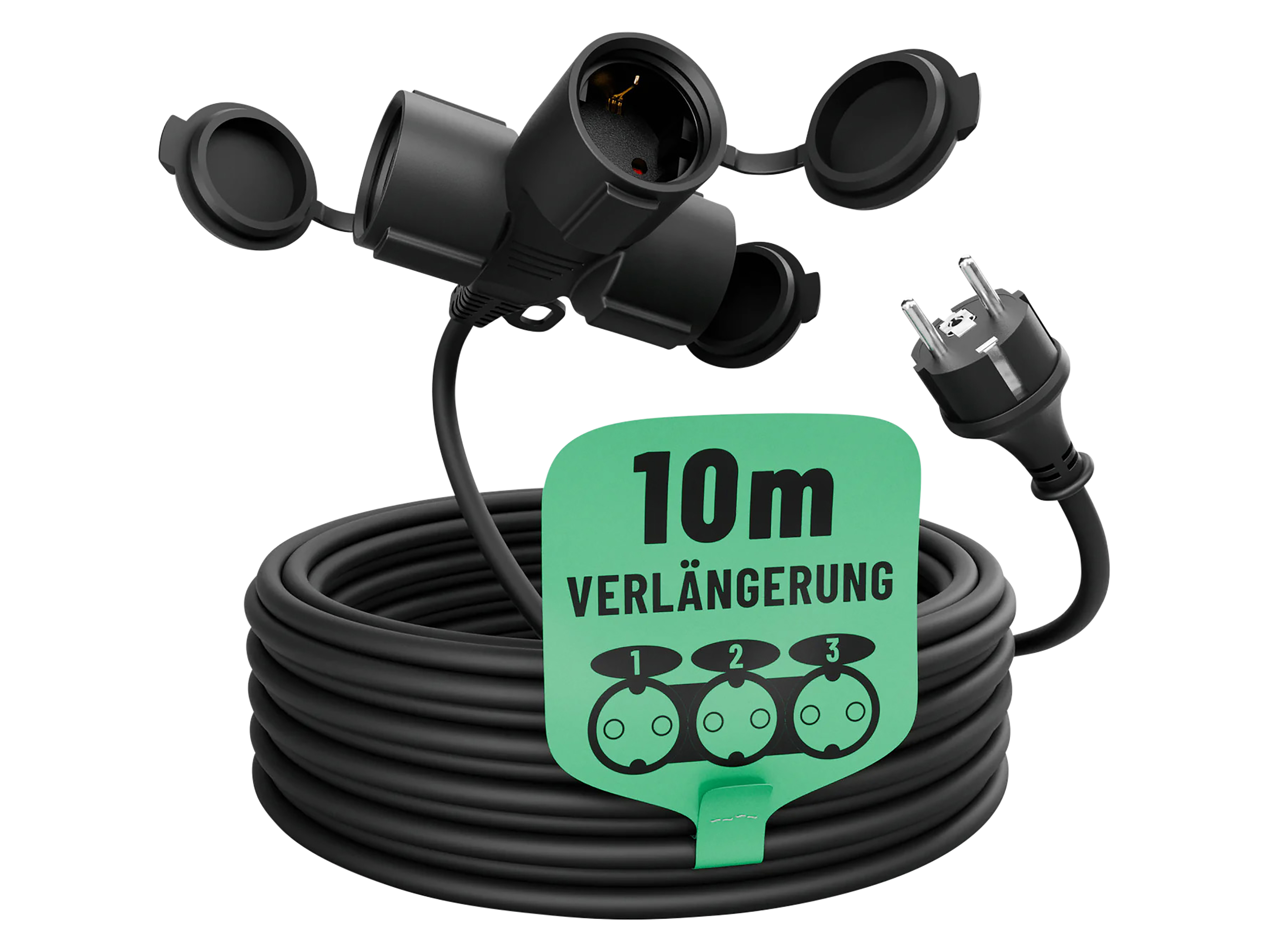 ABSINA Verlängerungskabel 151235, 3-Fach, 20 m ABSINA Verlängerungskabel 151235, 3-Fach, 20 m