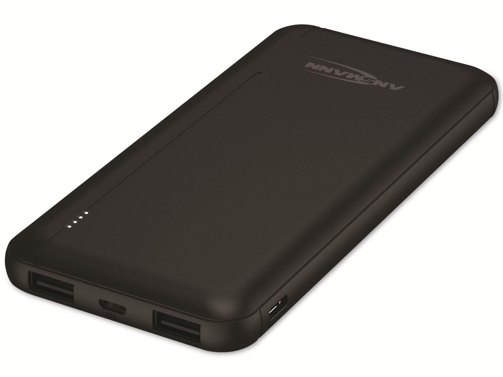 ANSMANN USB Powerbank PB212, 10000 mAh, 37 Wh, 2x USB-Buchse